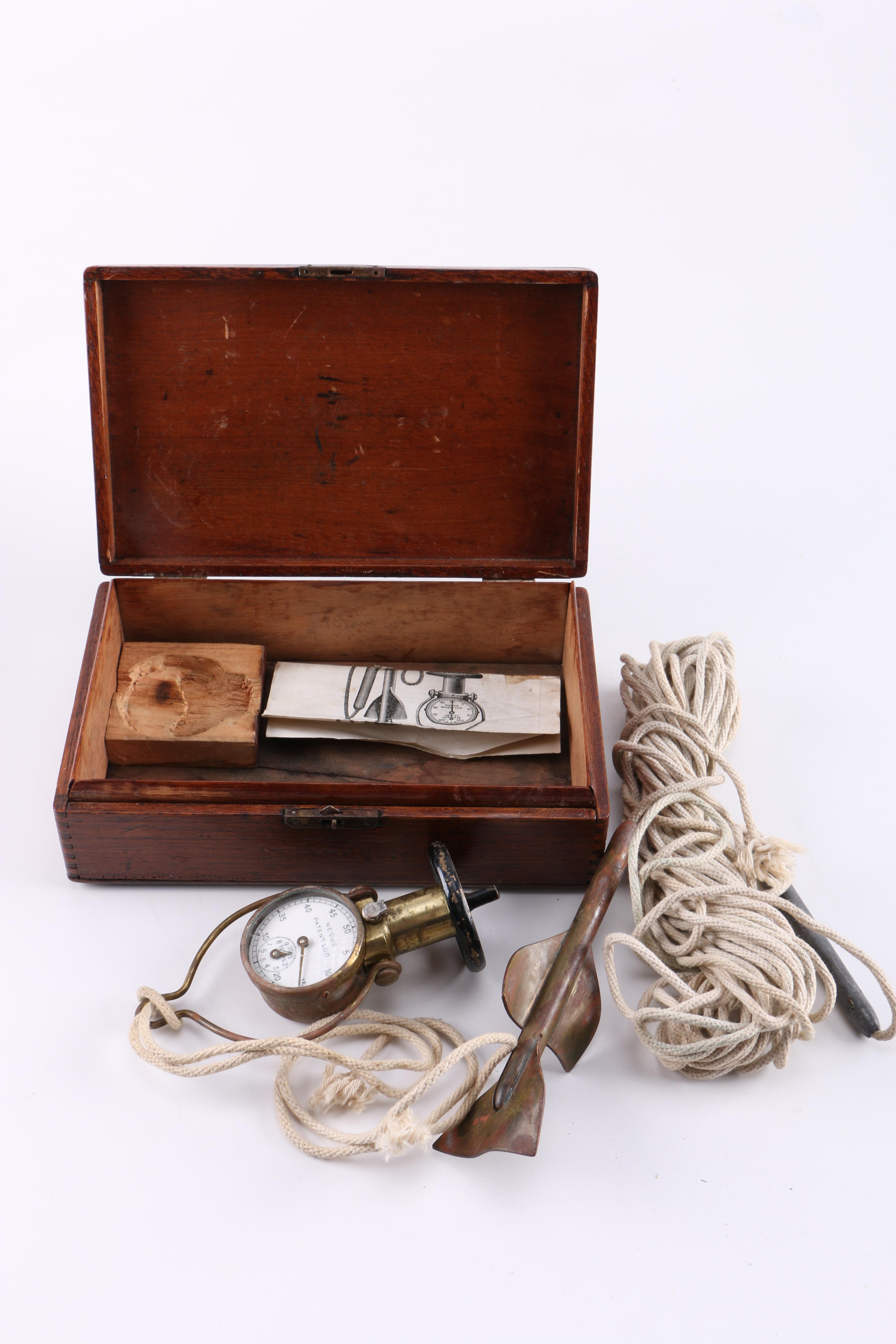 Vintage Walker Knotmaster MKIII and Negus Yacht Logs