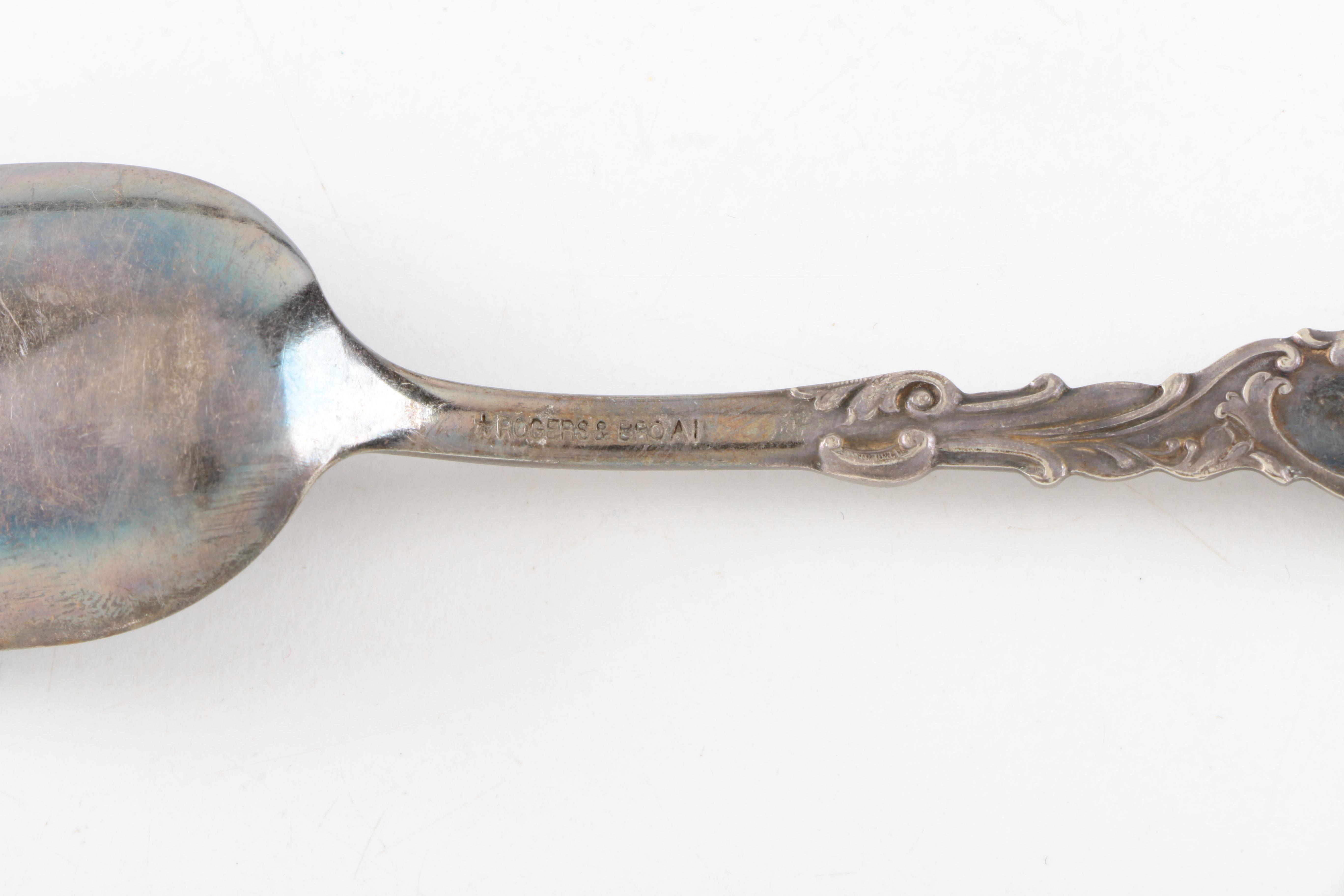 Assortment of Silver Plate Flatware Featuring Rogers & Bro.