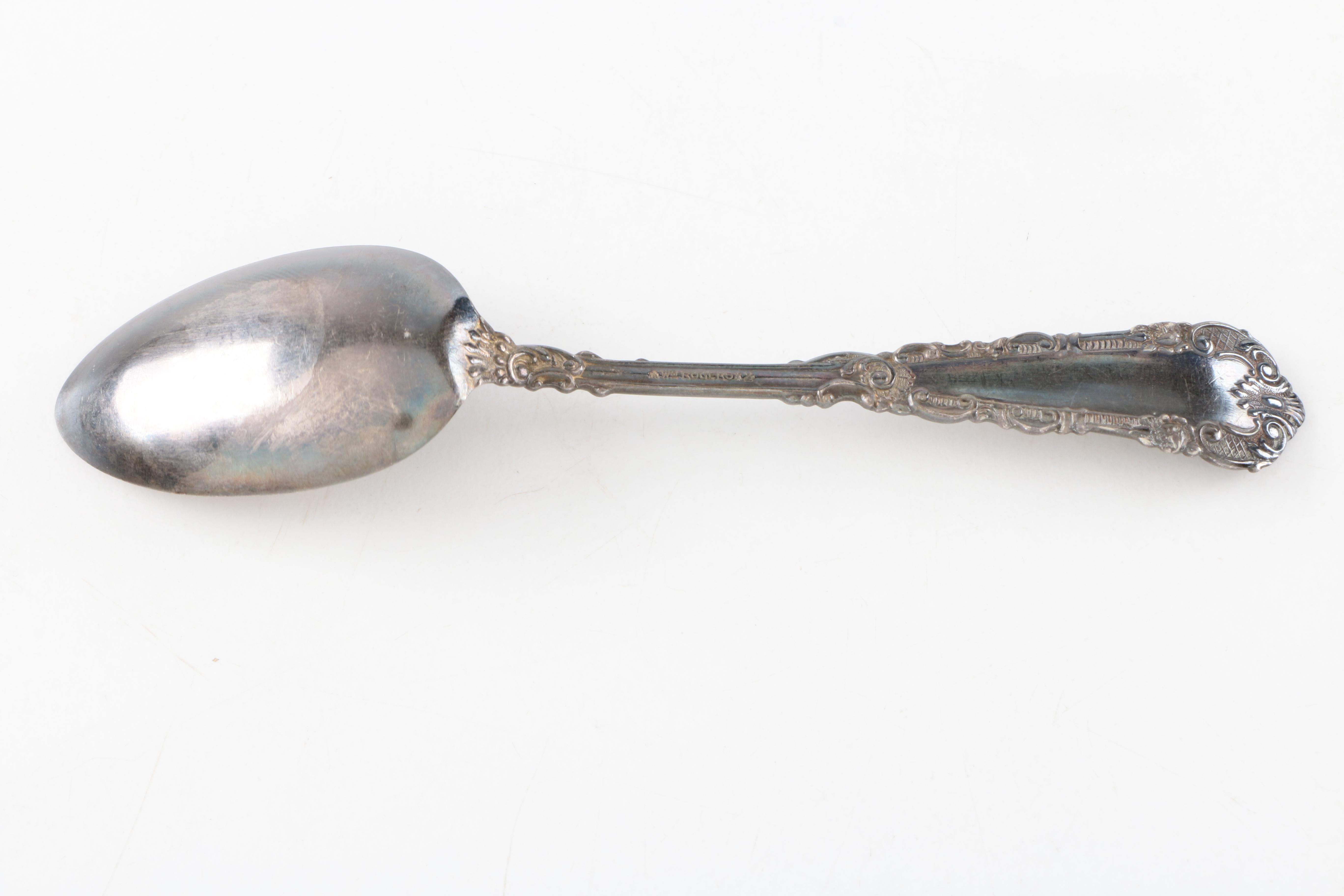 Assortment of Silver Plate Flatware Featuring Rogers & Bro.