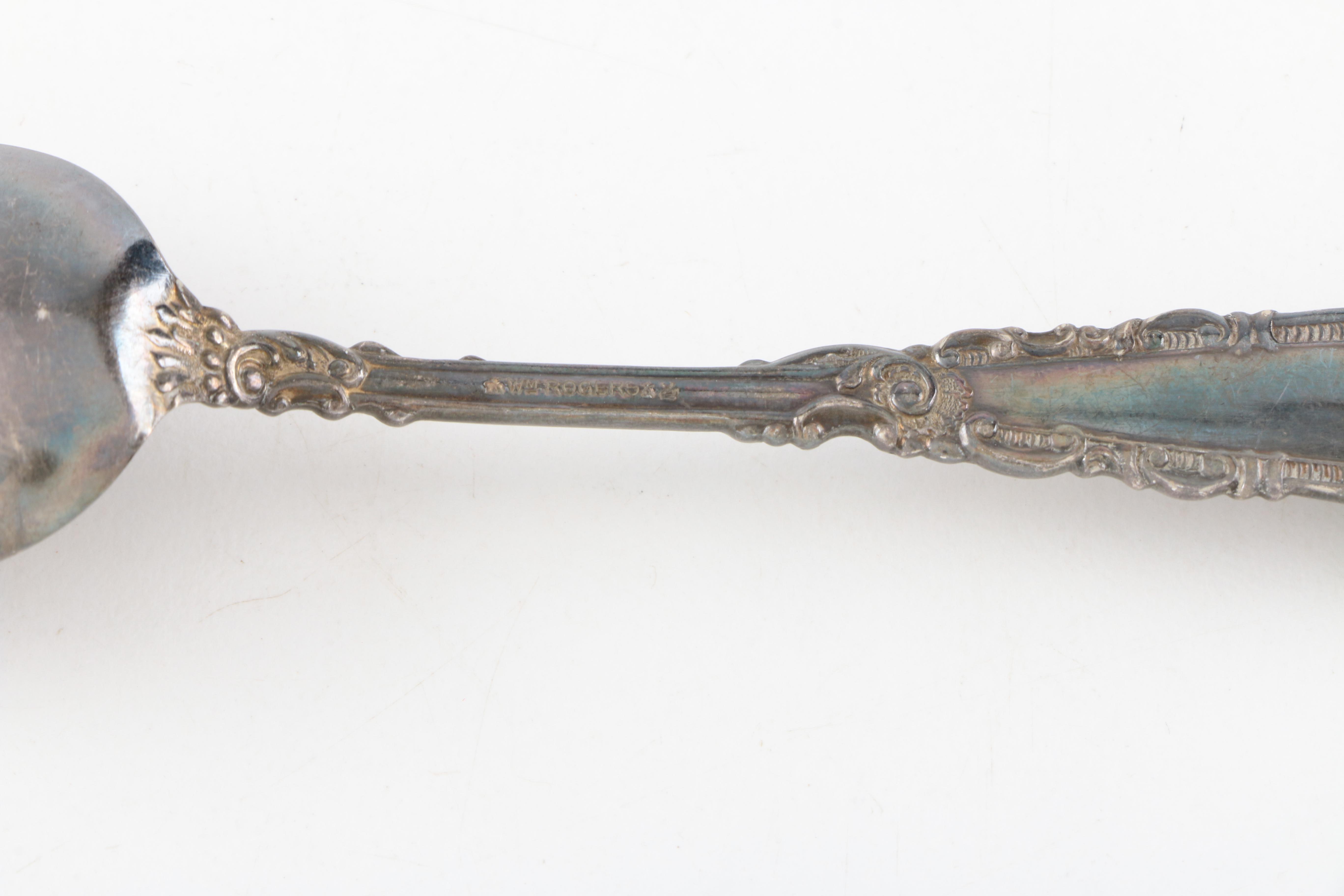 Assortment of Silver Plate Flatware Featuring Rogers & Bro.