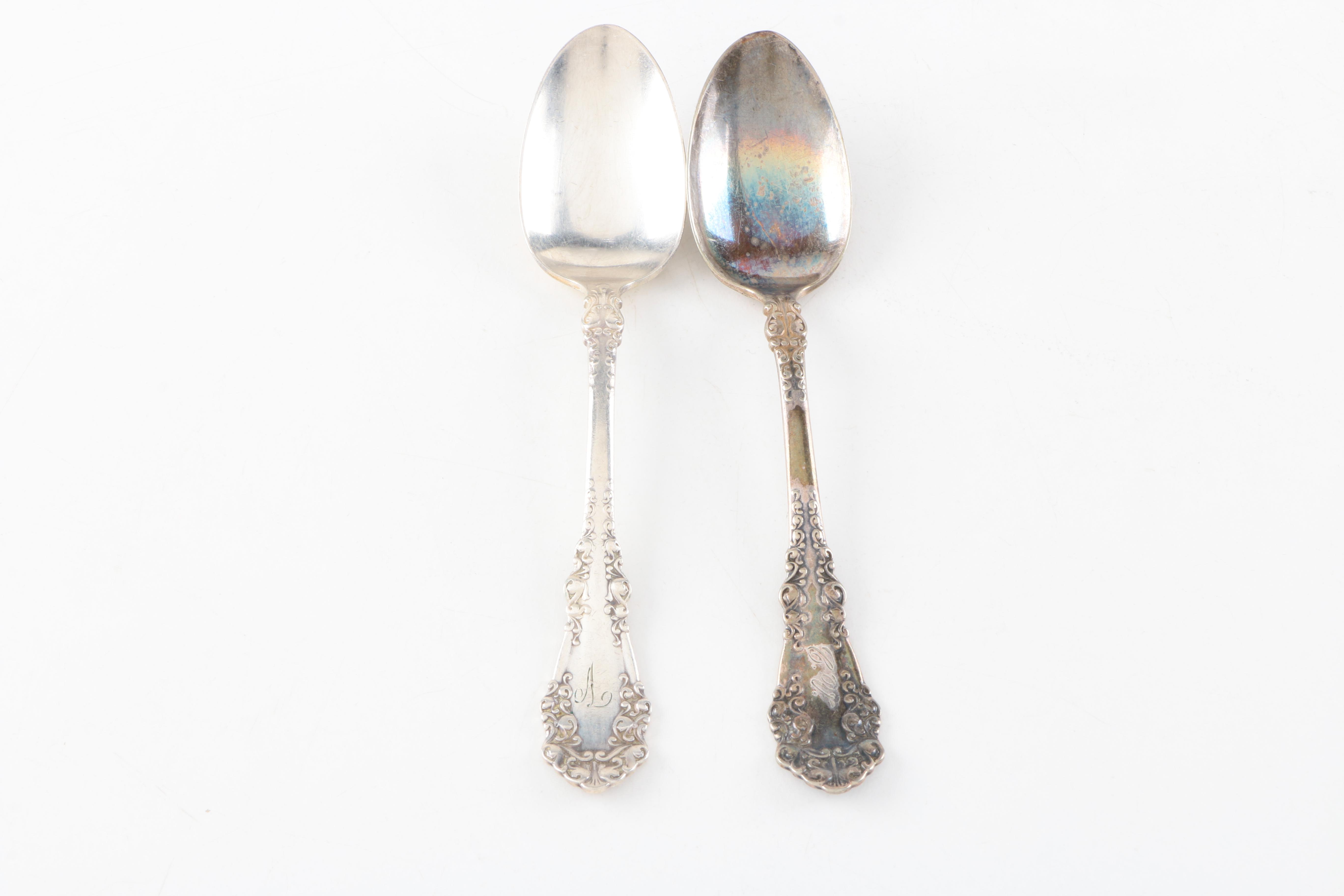 Assortment of Silver Plate Flatware Featuring Rogers & Bro.