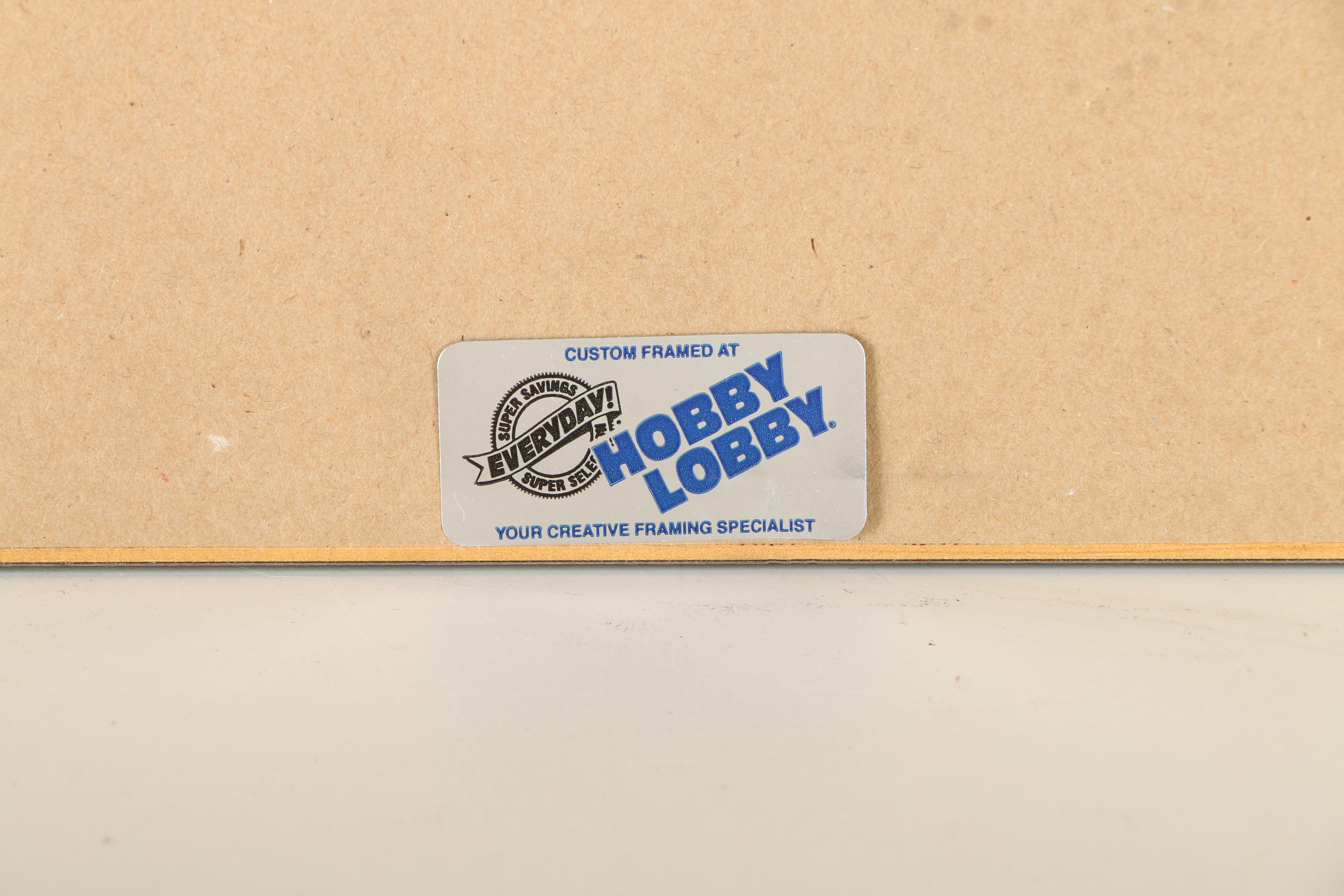 Boggs Ink Drawing on Paper of Still Life