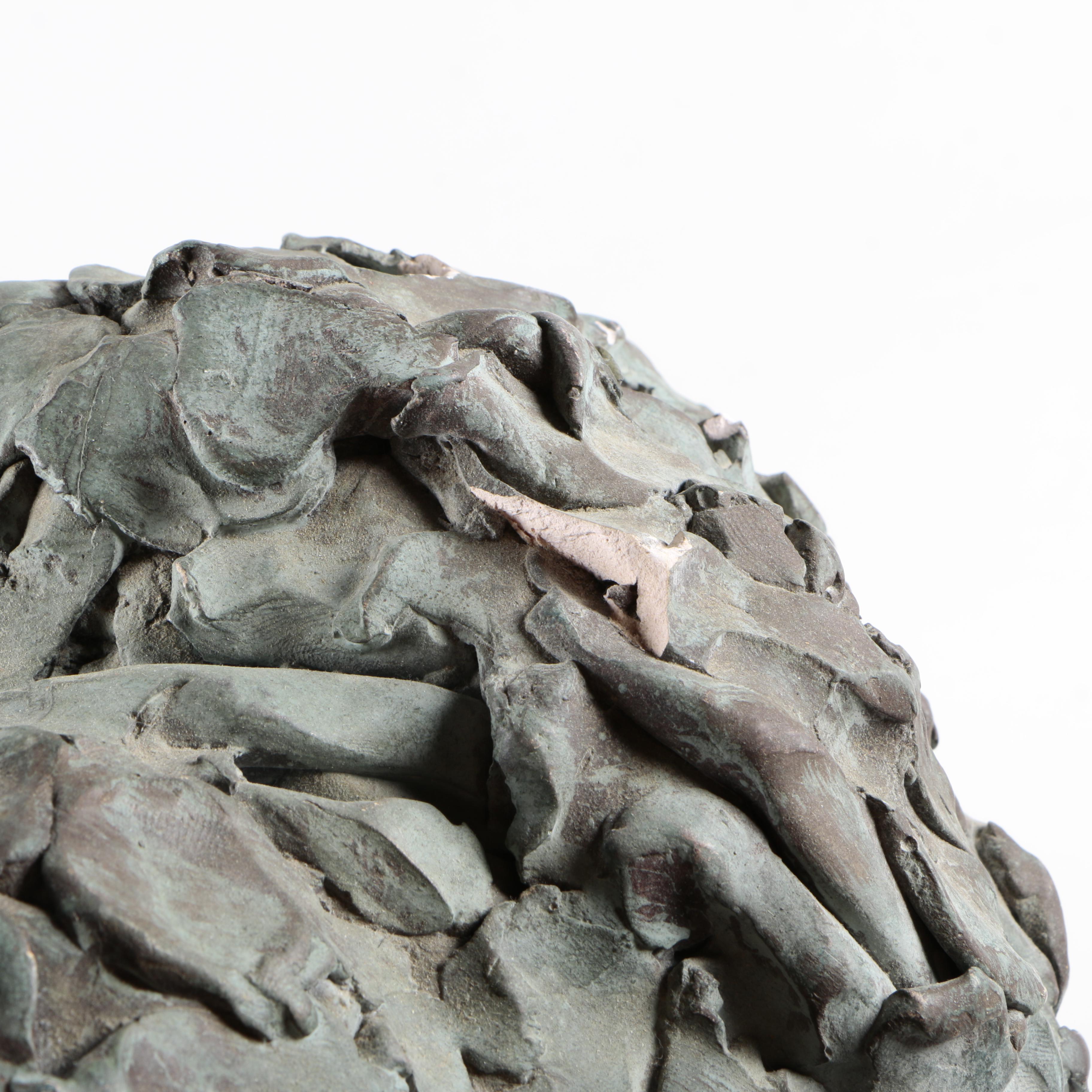 James Maher Plaster Bust on Marble Base