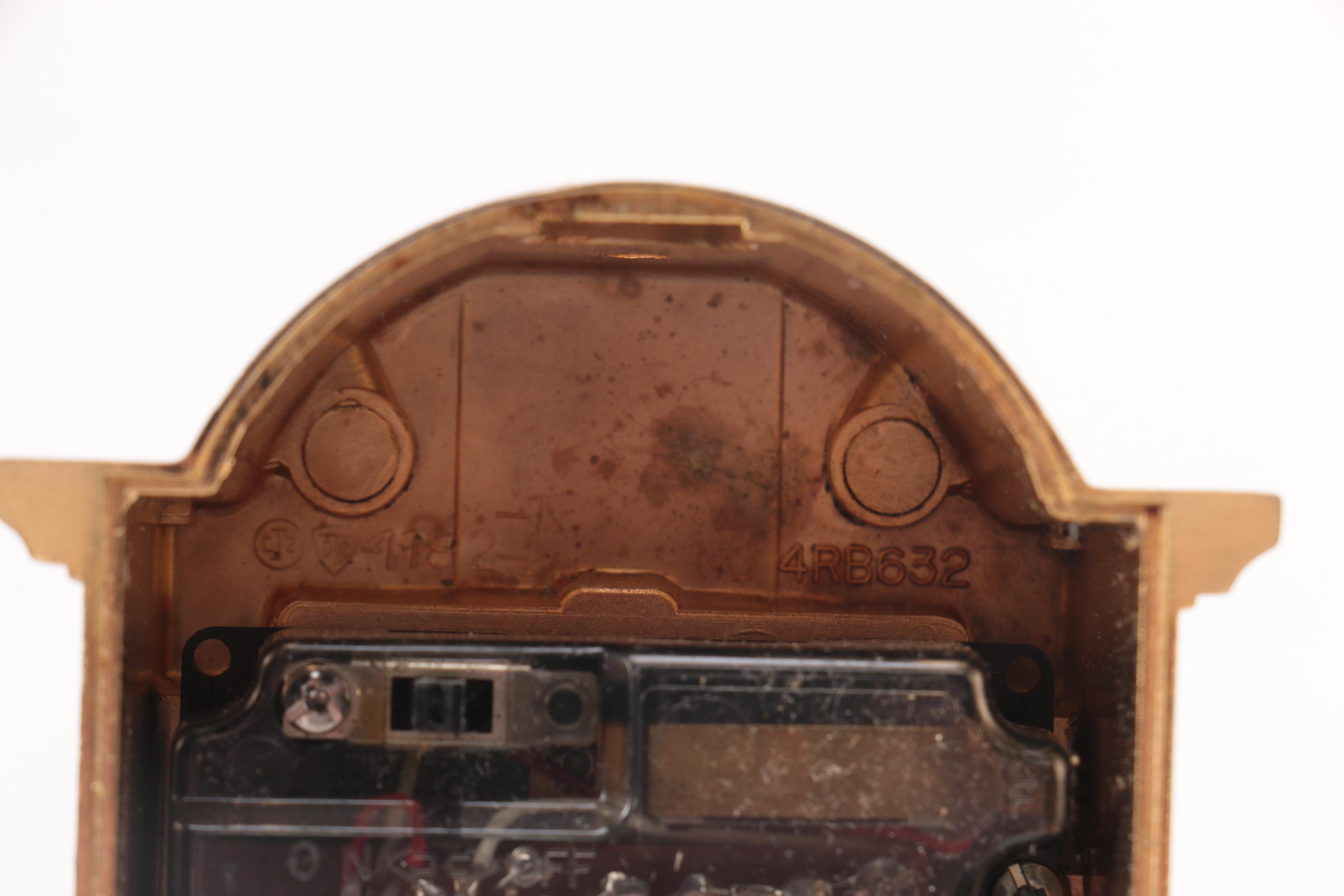 Linden Clock Winton Plate and Vintage Bible