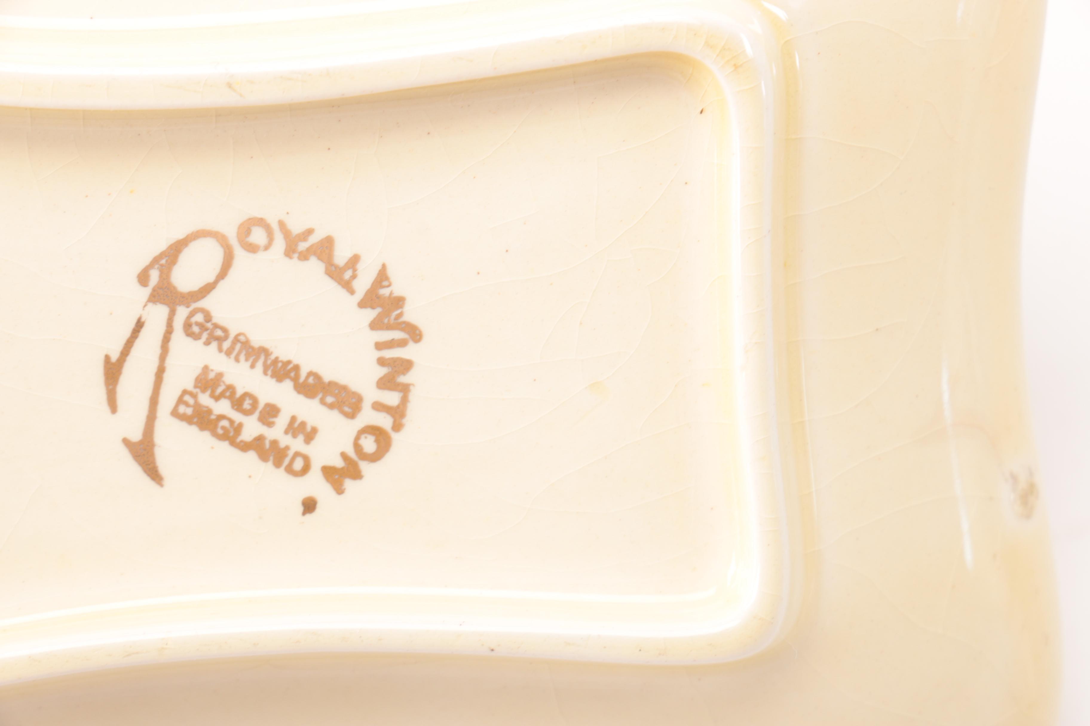 Linden Clock Winton Plate and Vintage Bible