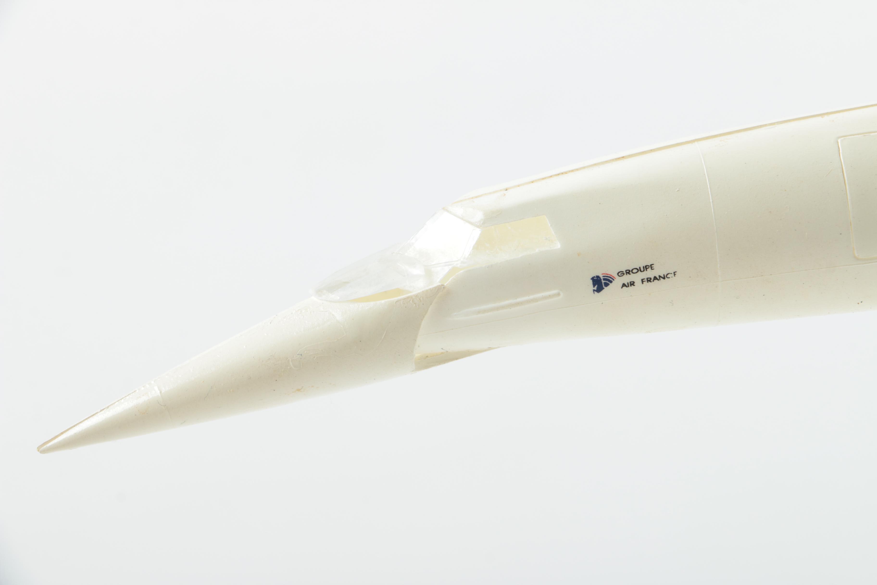 Plastic Air France Corcorde Model