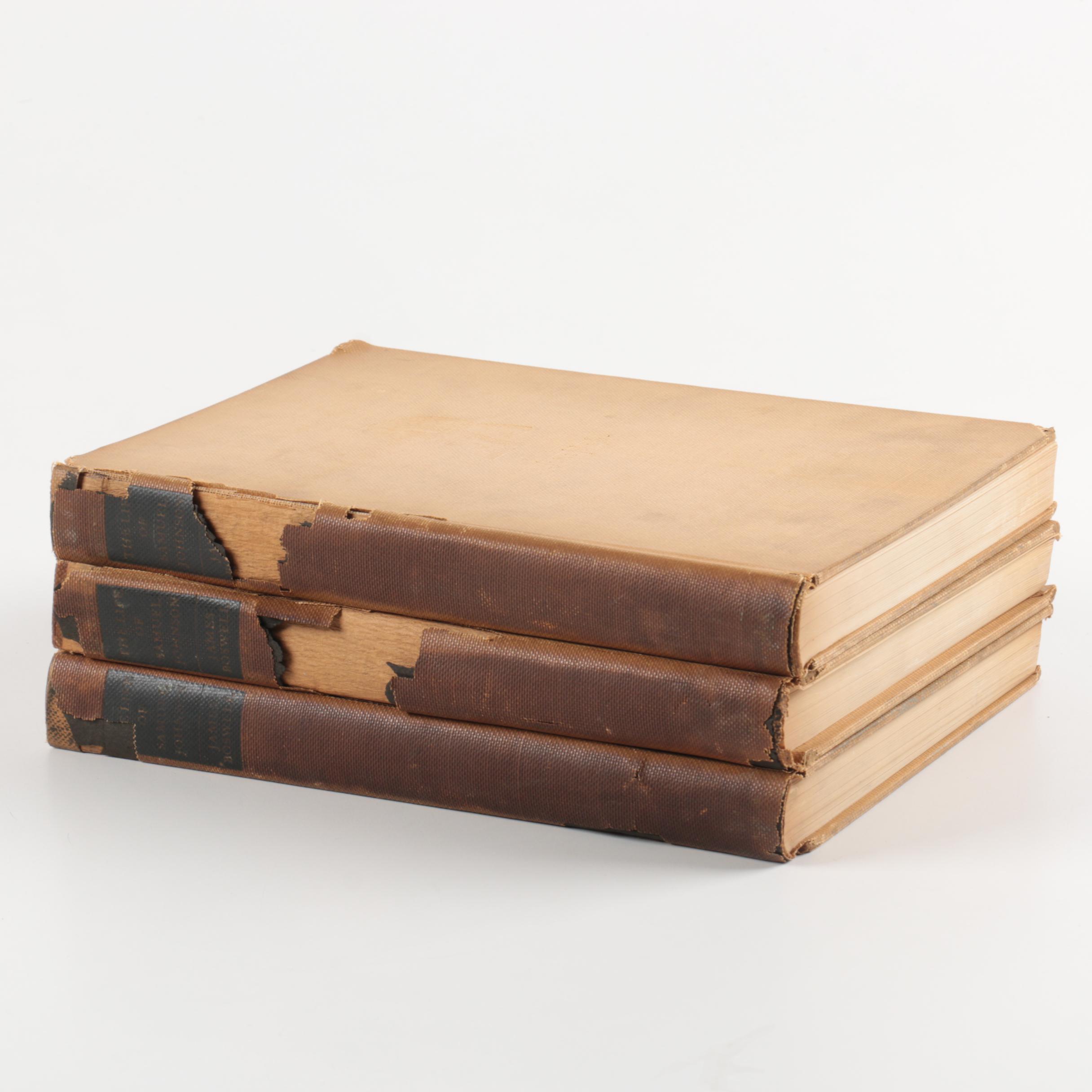 1925 "The Life of Samuel Johnson" by James Boswell