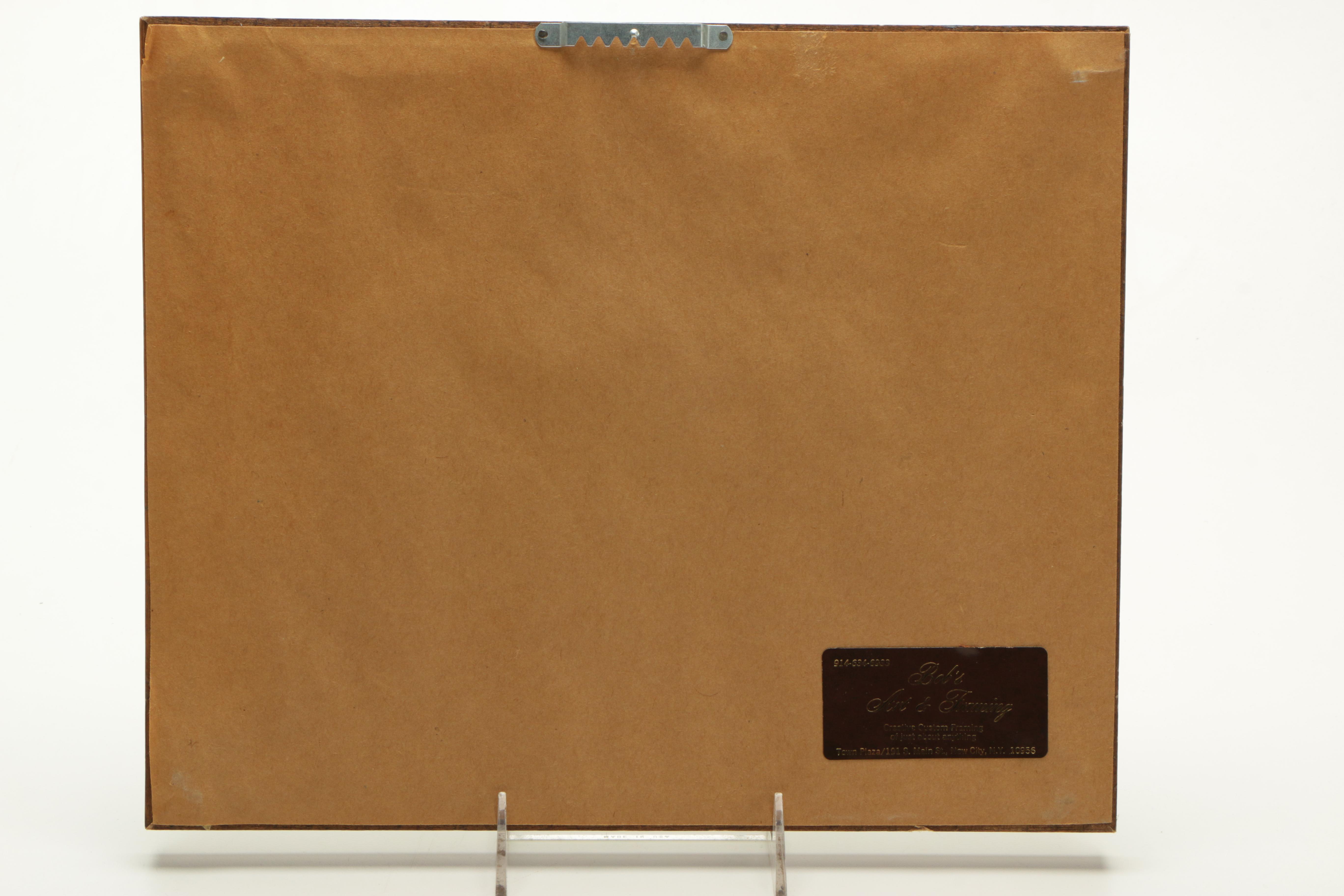 Needlepoint of a House