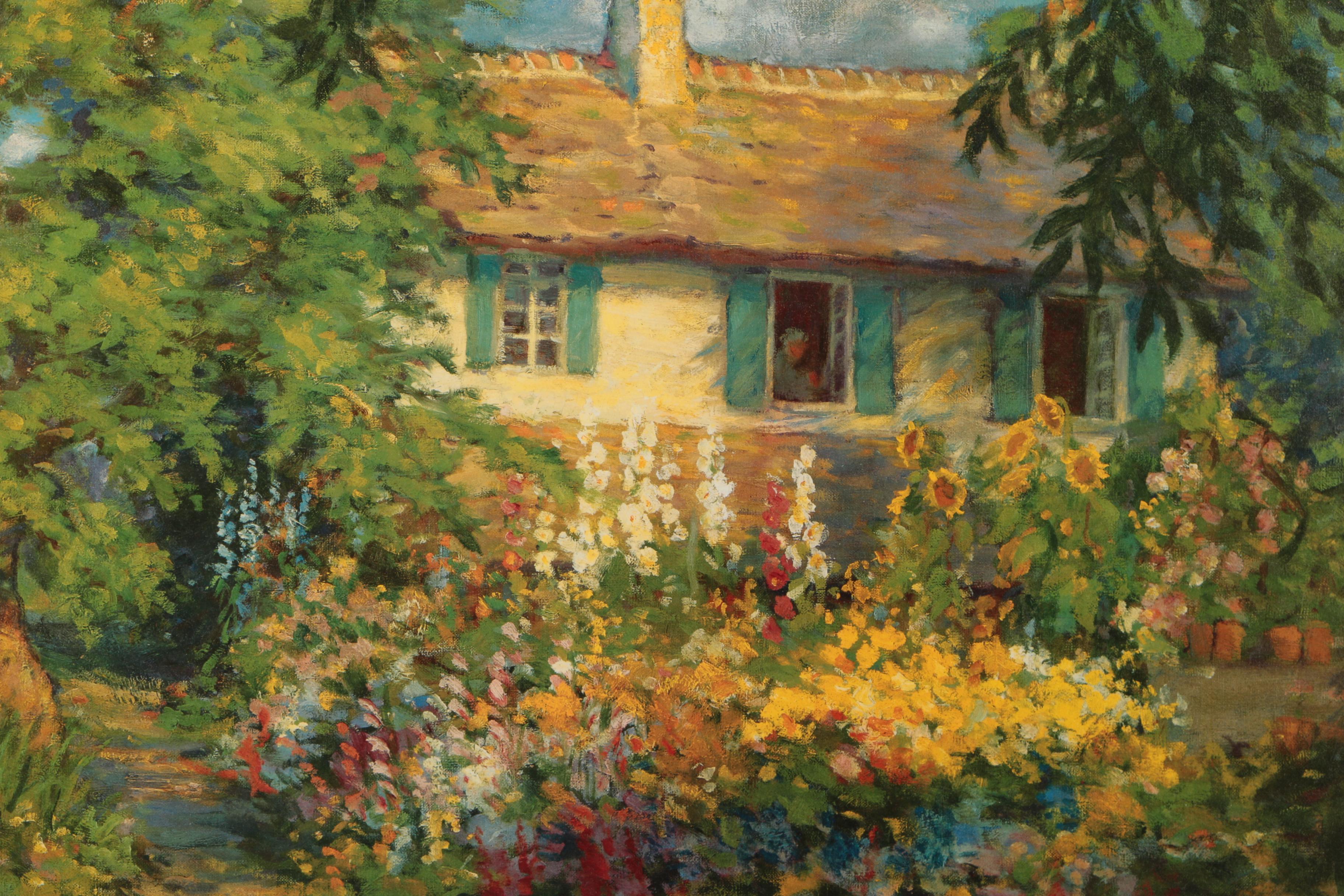 Offset Lithograph Print After Lee Green Richards' "Grandma Eldredge's House"