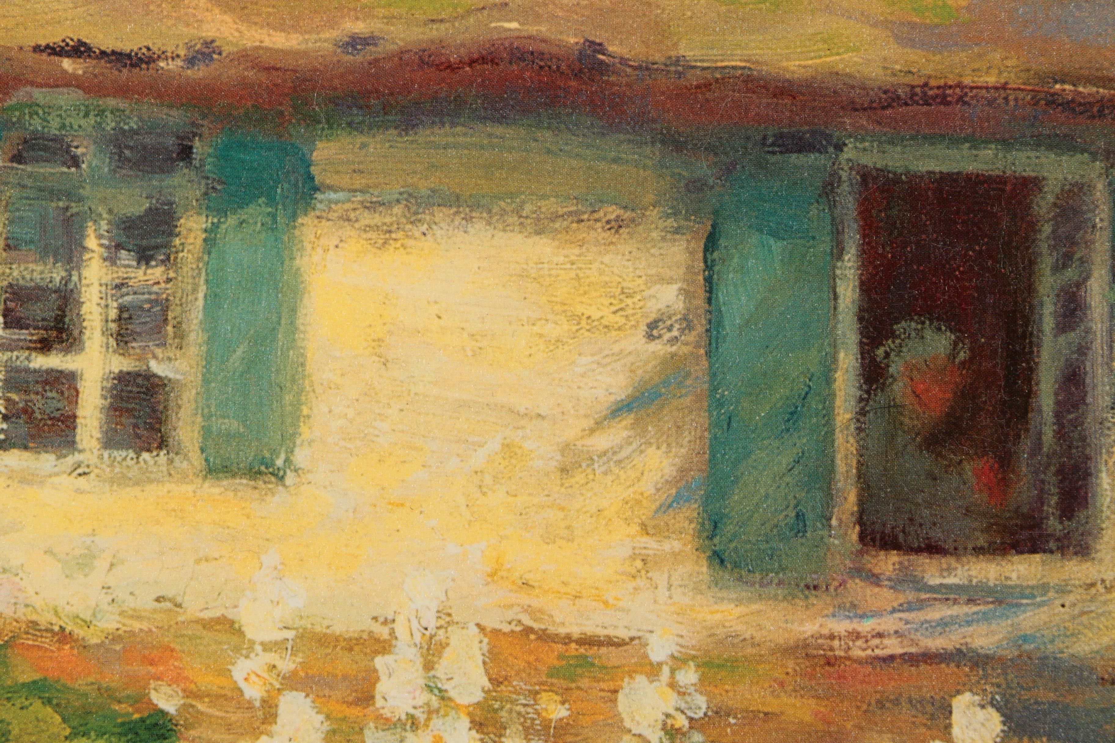 Offset Lithograph Print After Lee Green Richards' "Grandma Eldredge's House"