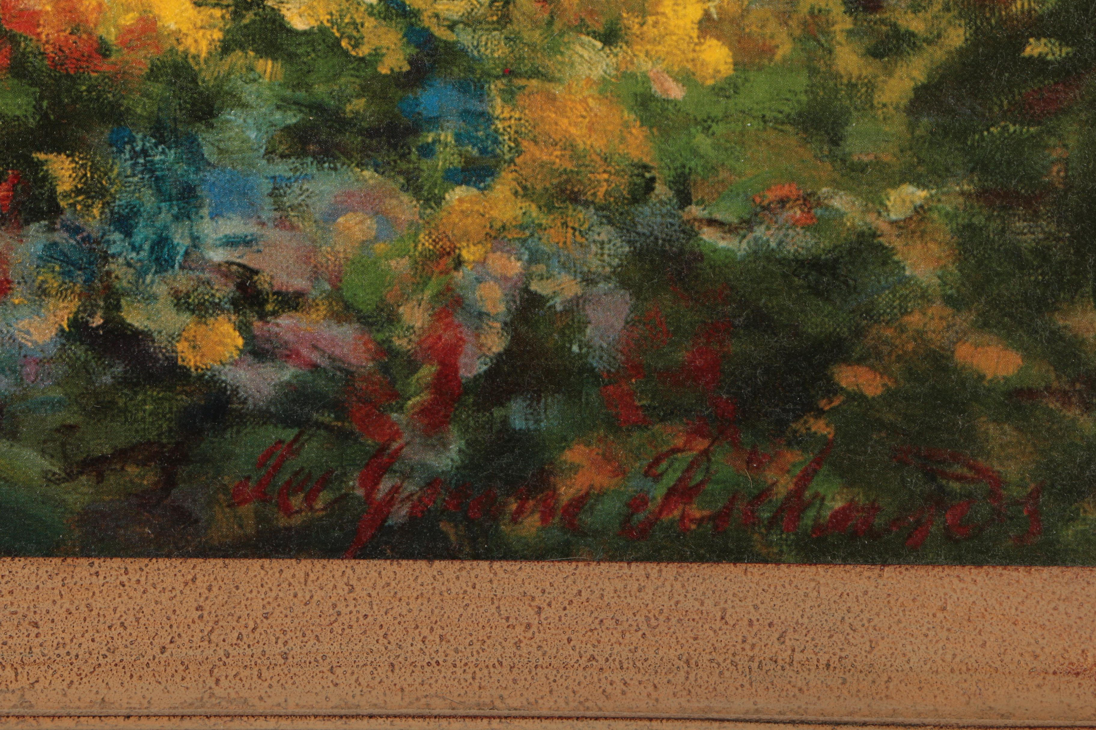 Offset Lithograph Print After Lee Green Richards' "Grandma Eldredge's House"