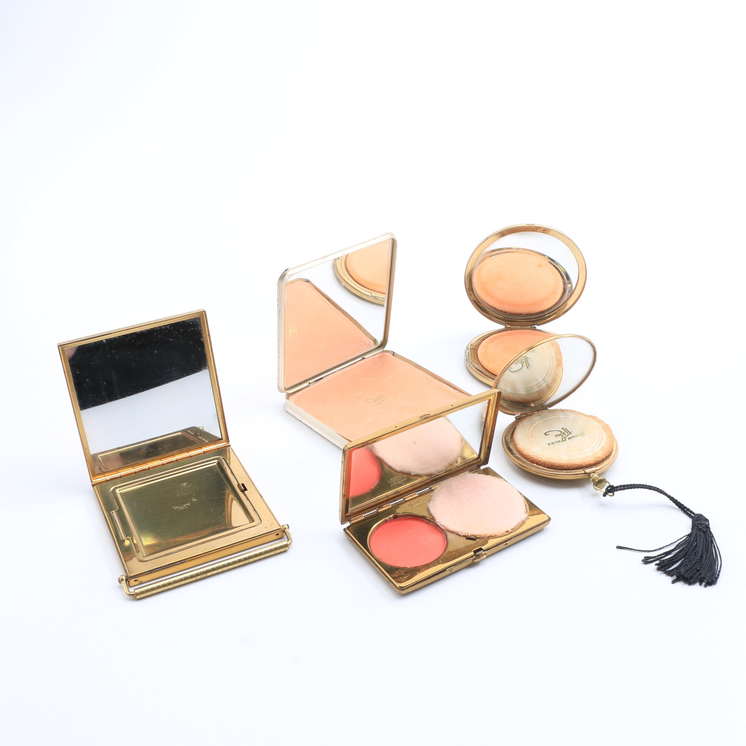 Vintage Compacts Including Volupte