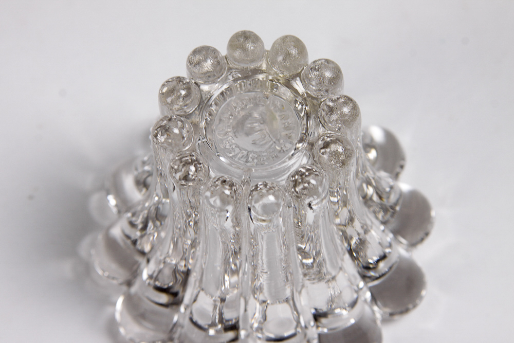 Brass and Glass Candle Holders