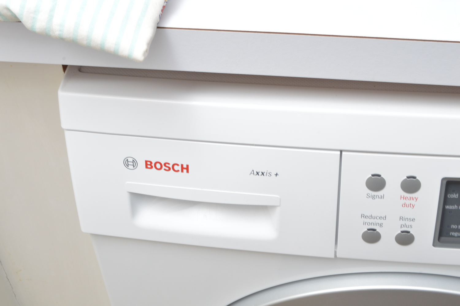 Bosch Axxis + Front Load Washer