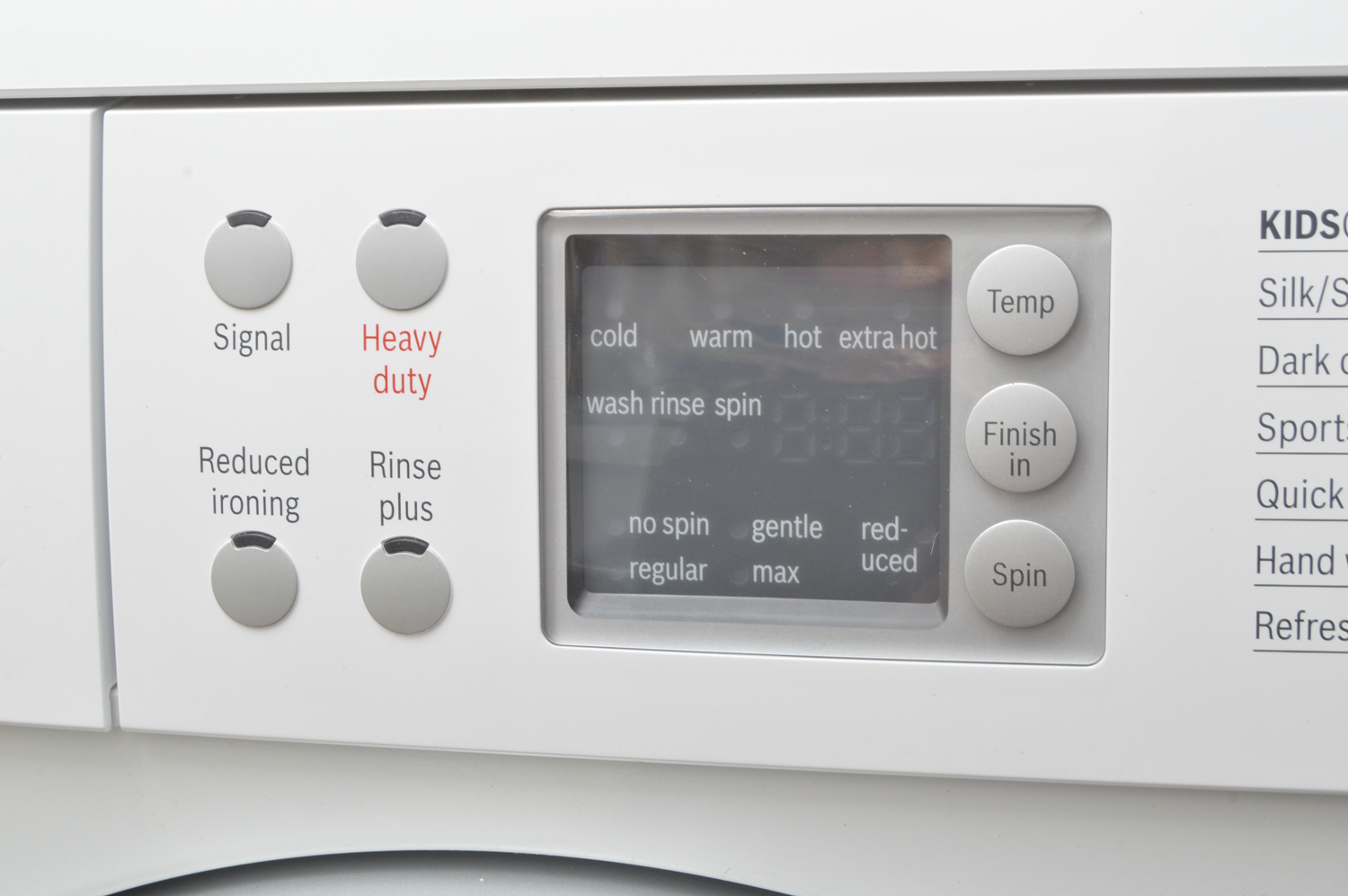 Bosch Axxis + Front Load Washer