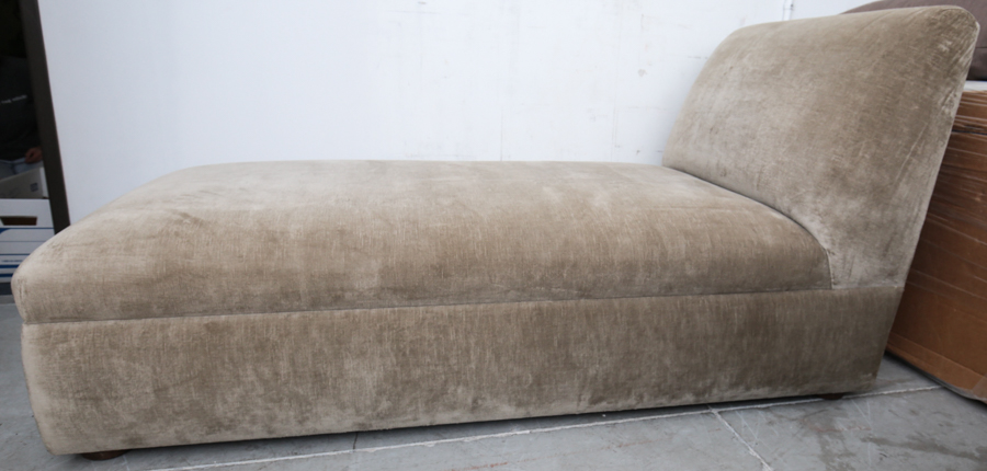 Contemporary Upholstered Chaise Lounge by D. Langston of Denver, CO