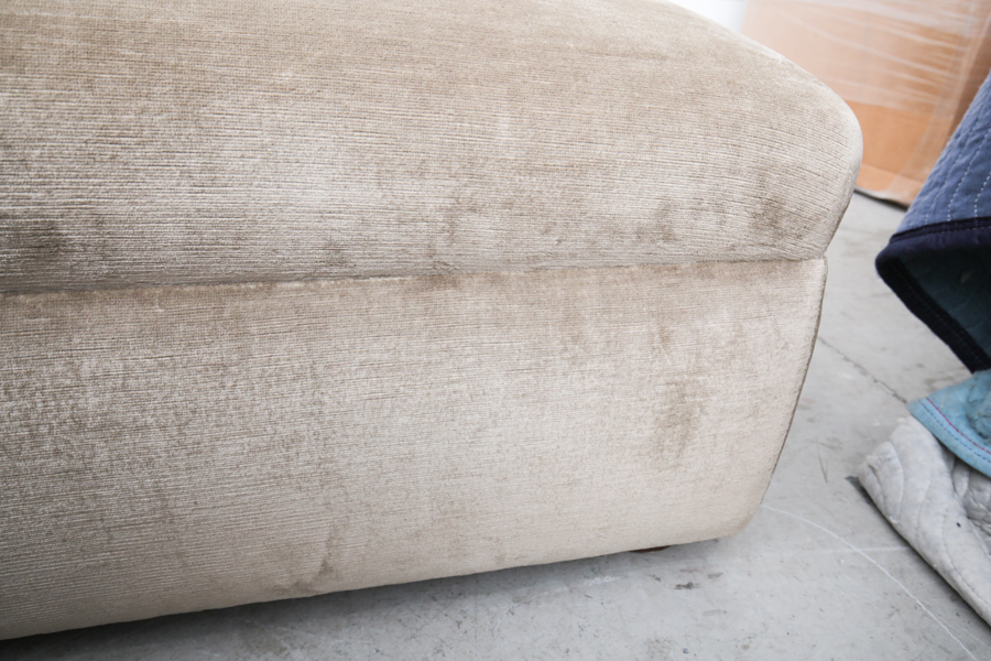 Contemporary Upholstered Chaise Lounge by D. Langston of Denver, CO