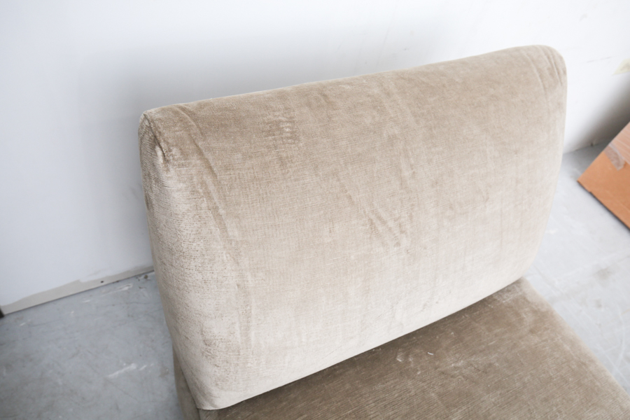 Contemporary Upholstered Chaise Lounge by D. Langston of Denver, CO