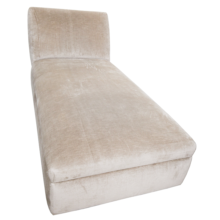 Contemporary Upholstered Chaise Lounge by D. Langston of Denver, CO