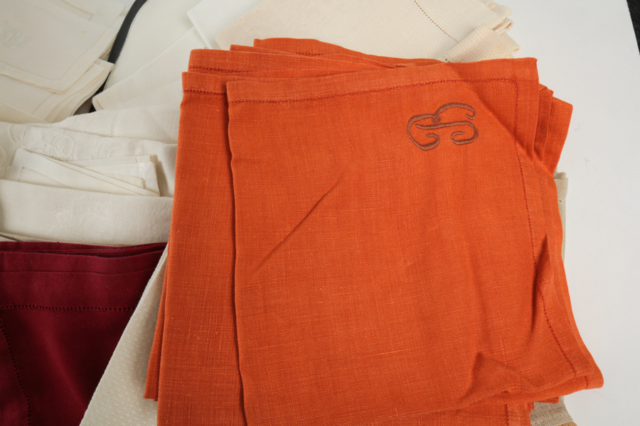 Extensive Table Linen Collection