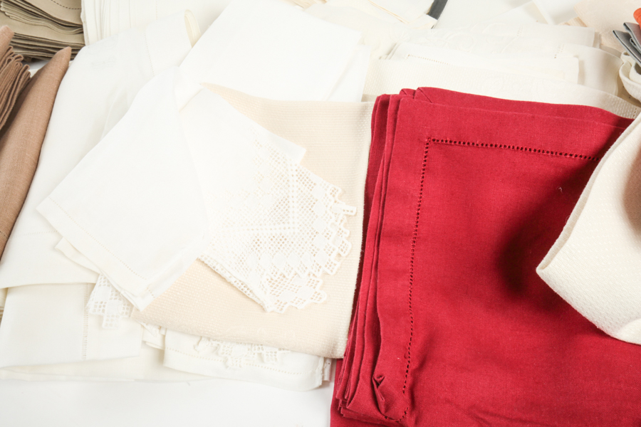 Extensive Table Linen Collection