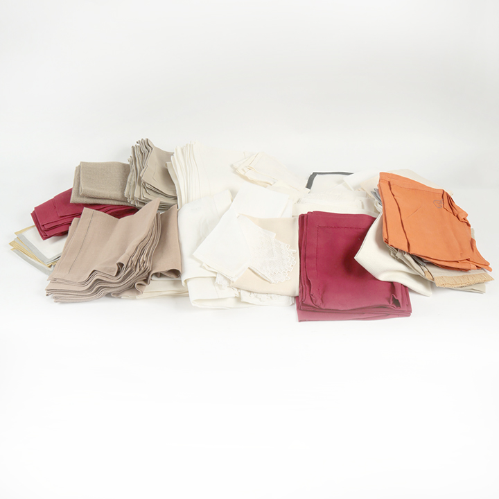 Extensive Table Linen Collection