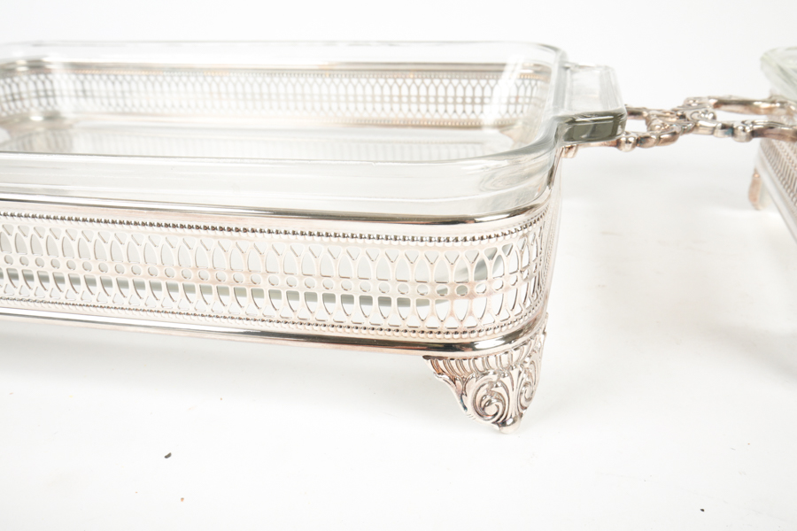 Plated Silver Serving Ware Featuring Oneida and Sheffield