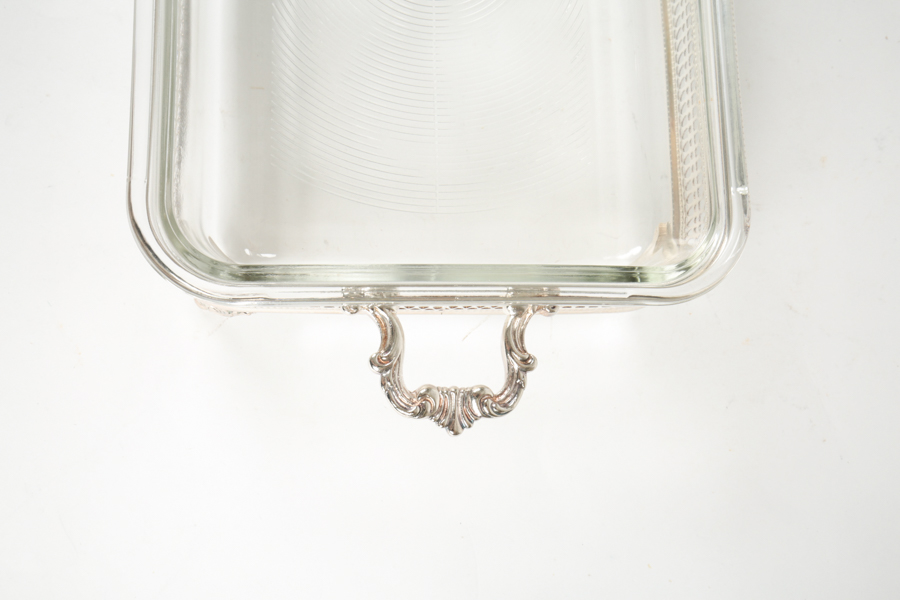 Plated Silver Serving Ware Featuring Oneida and Sheffield