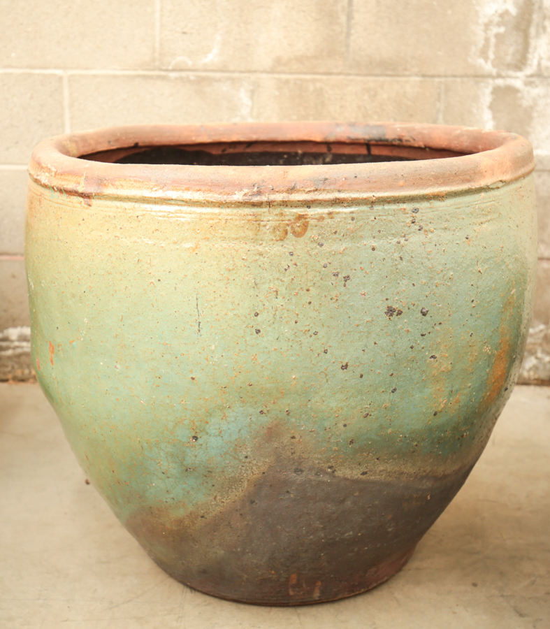 Large Rustic Ceramic Garden Planter