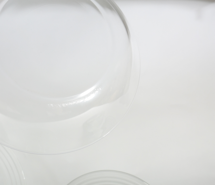 Large Collection of French Arcoroc Glass Dishes