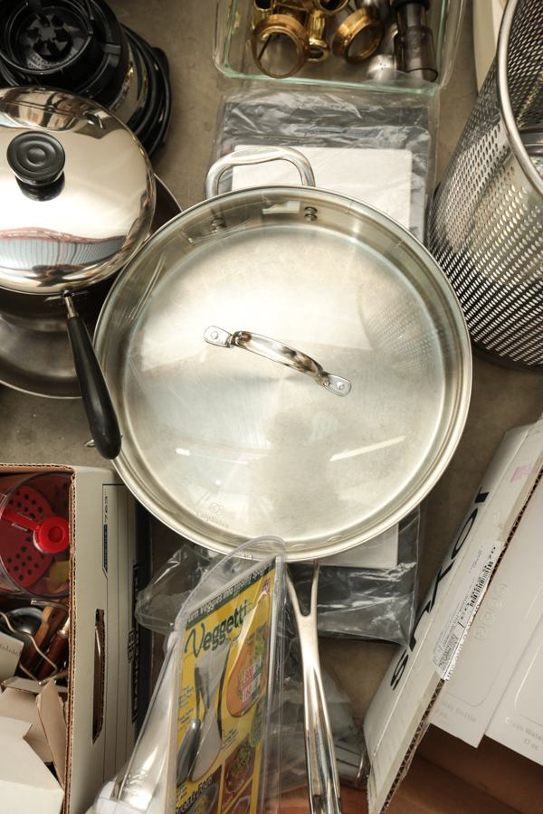 Vast Collection of Kitchen Cookware and Supplies