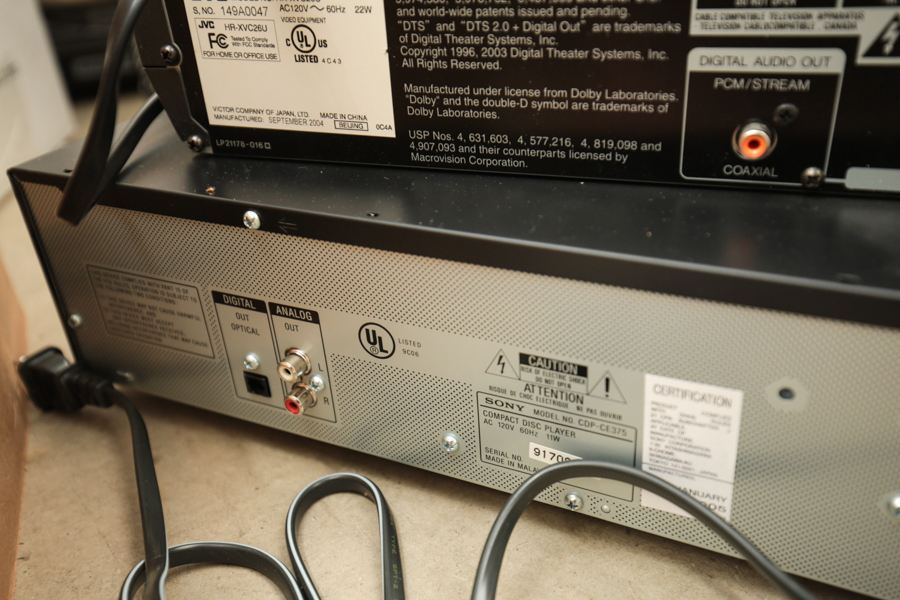 Sony, Yamaha, Other A/V Components