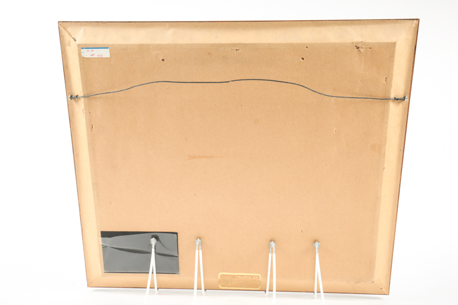 19th-Century Aquatint Print "Battle of the Nile" after Thomas Whitcombe