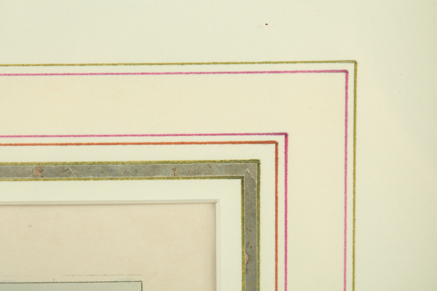 19th-Century Aquatint Print "Battle of the Nile" after Thomas Whitcombe