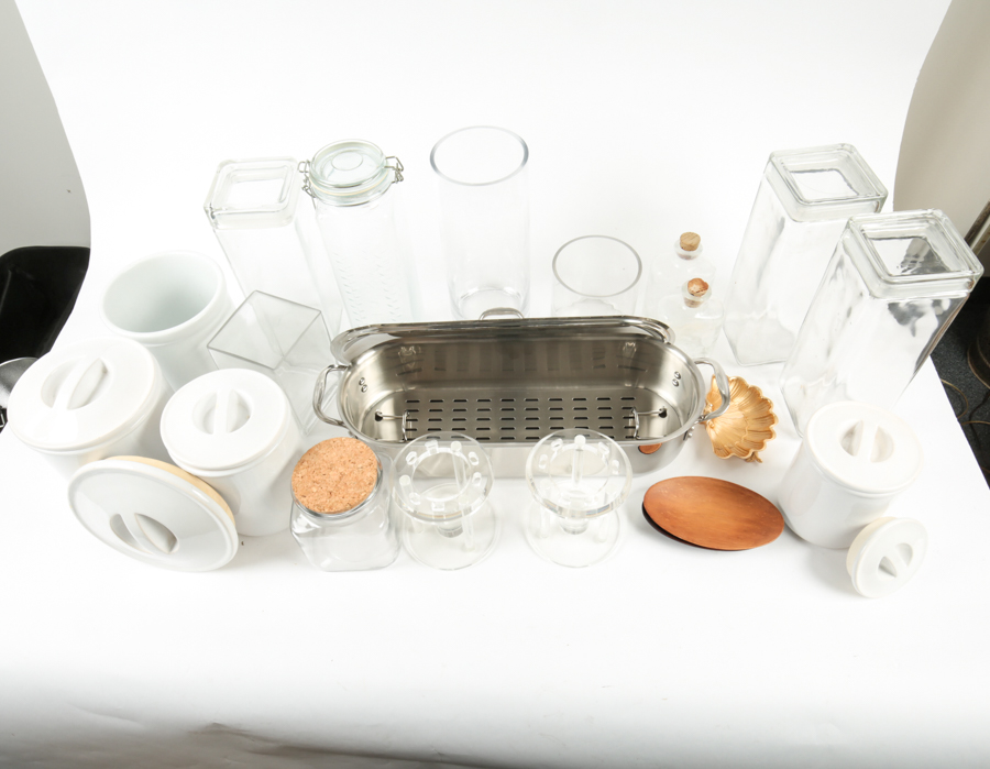 Kitchen Cleanout including Crate&Barrel