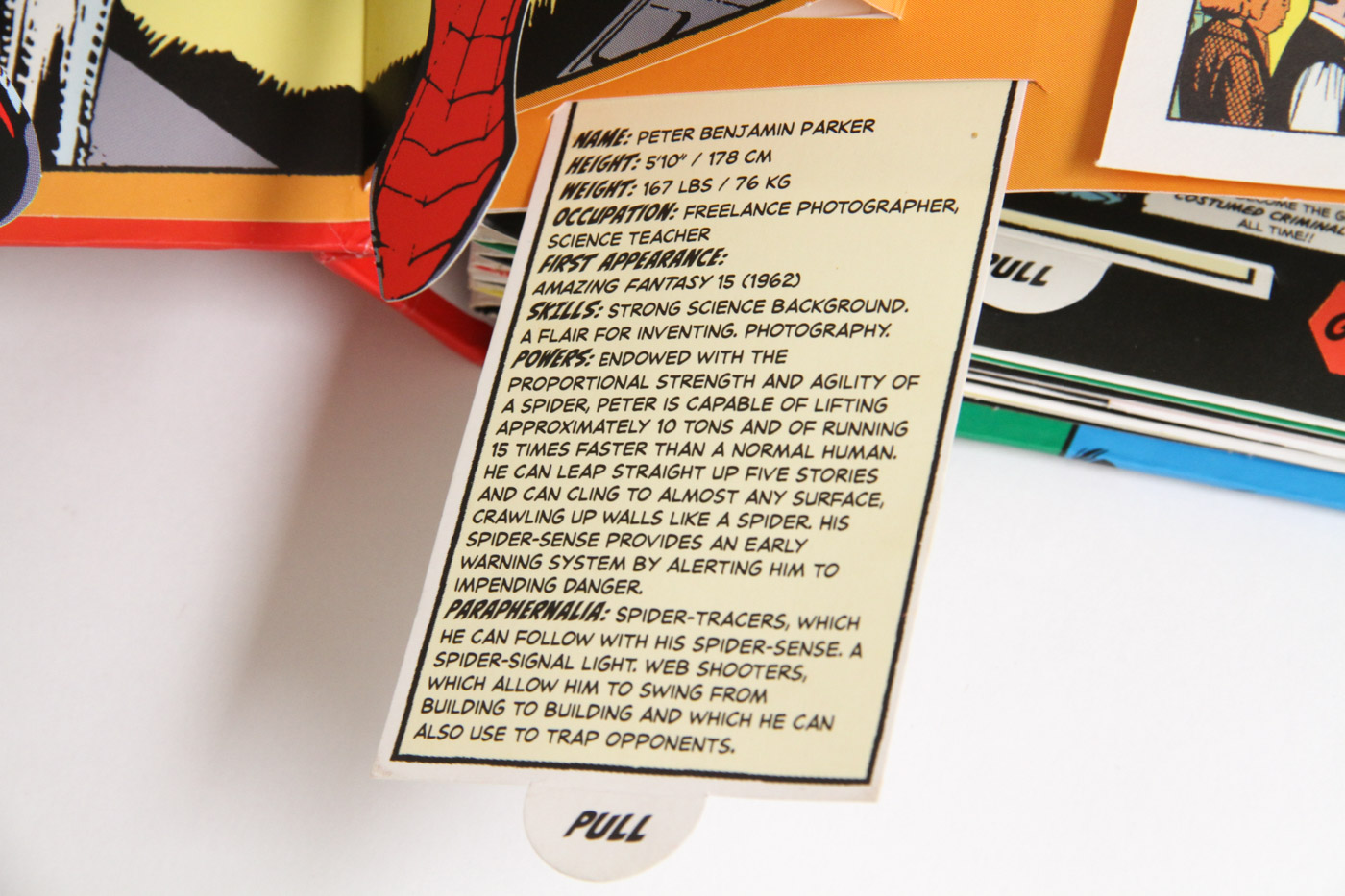 Marvel's "The Amazing Spider-Man" Pop-Up Book