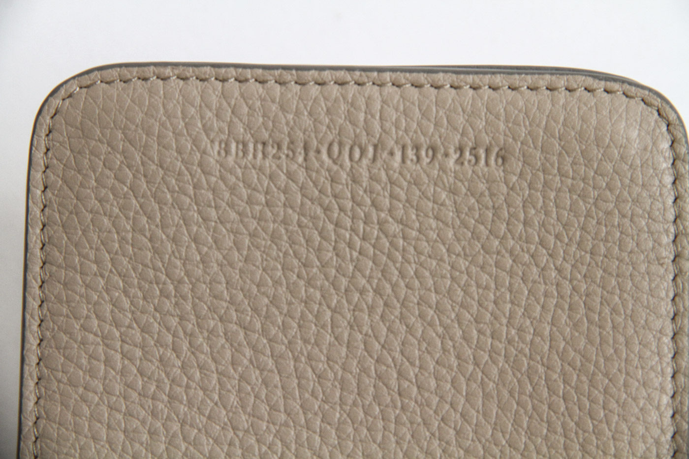 Fendi Blue Leather Tote