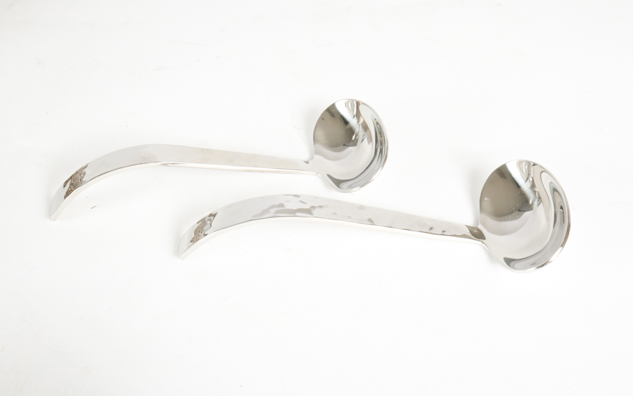 Collection of Silver Tone and Silver Plate Kitchenware Including Godinger