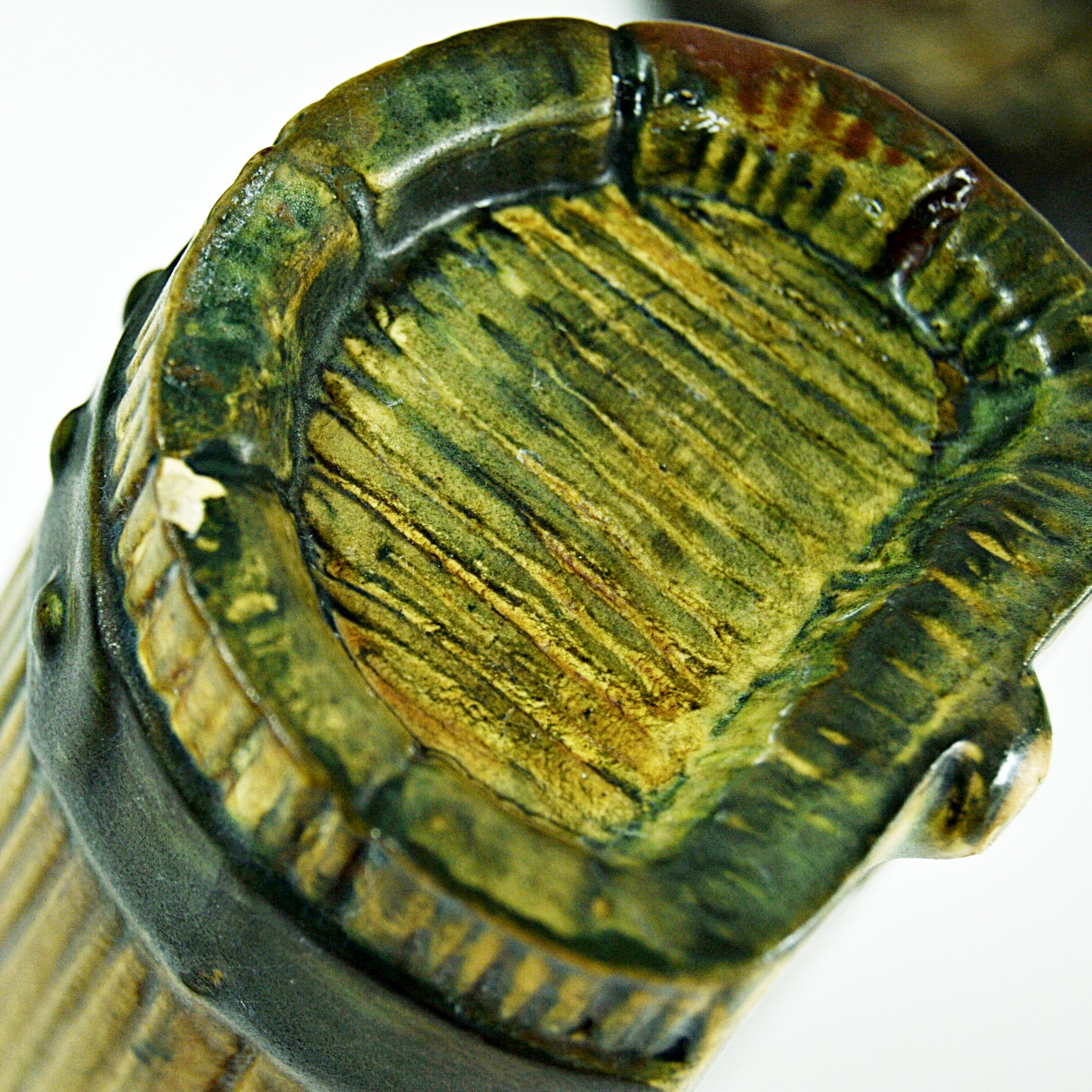 Vintage Weller "Warwick" Candleholders and "Woodrose" Wall Vase