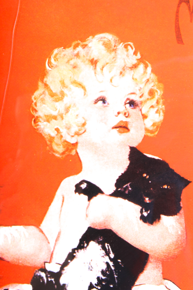 Reproduction Henry Clive Advertising Giclee "Vivaudou's Mavis Talc"