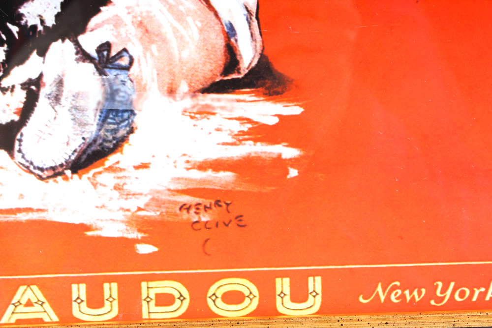 Reproduction Henry Clive Advertising Giclee "Vivaudou's Mavis Talc"