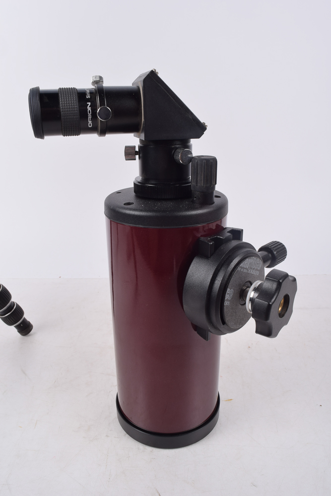 Orion StarMax Table Top 90MM Telescope with EX Finder II Telescope Reflex Scope and Tripod