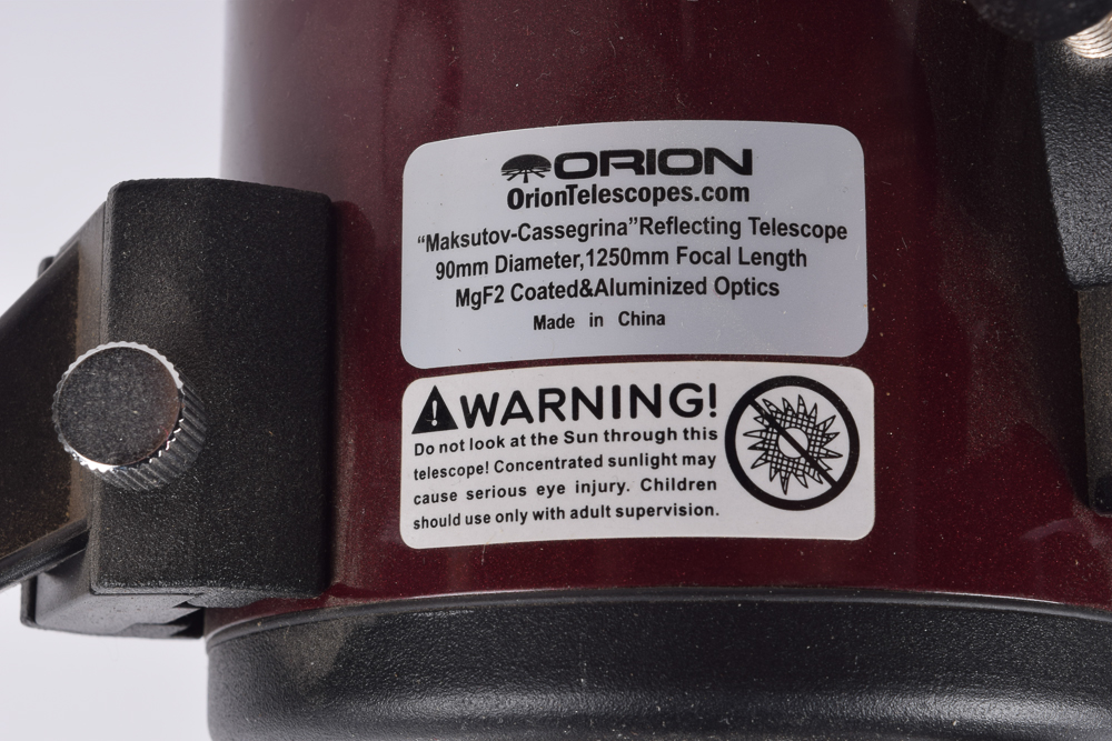 Orion StarMax Table Top 90MM Telescope with EX Finder II Telescope Reflex Scope and Tripod