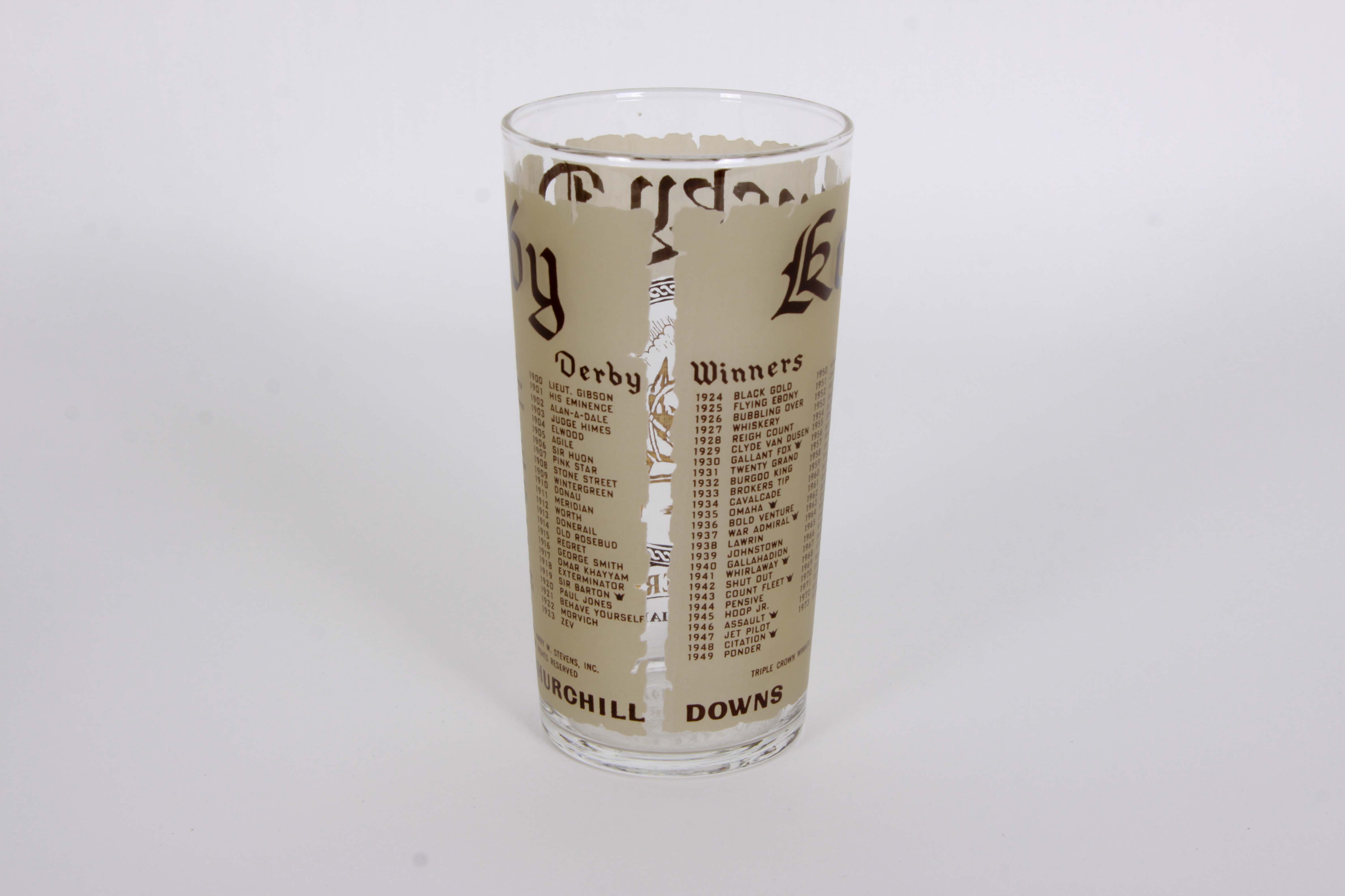 Kentucky Derby Glasses