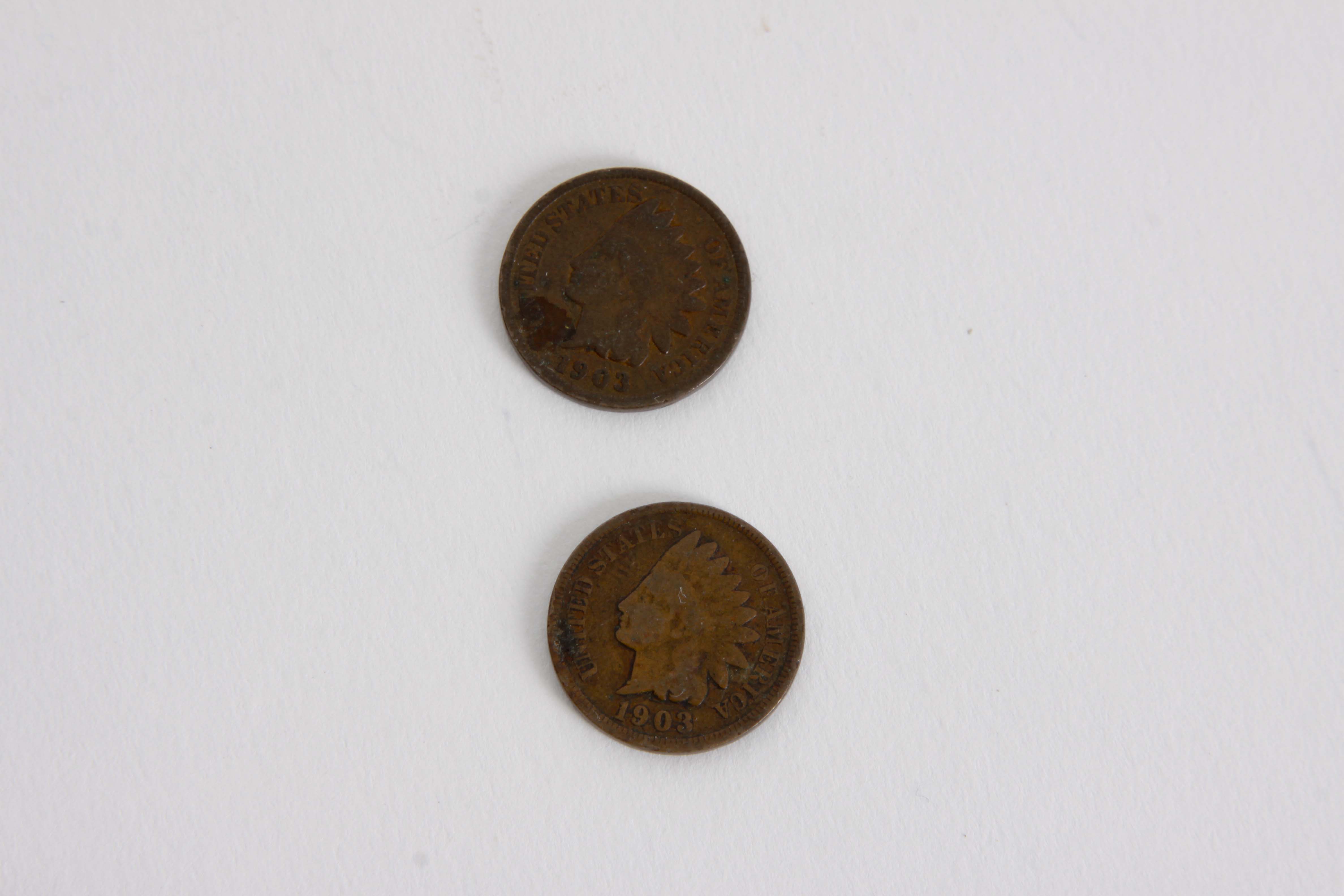 Indian Head One Cent Coins