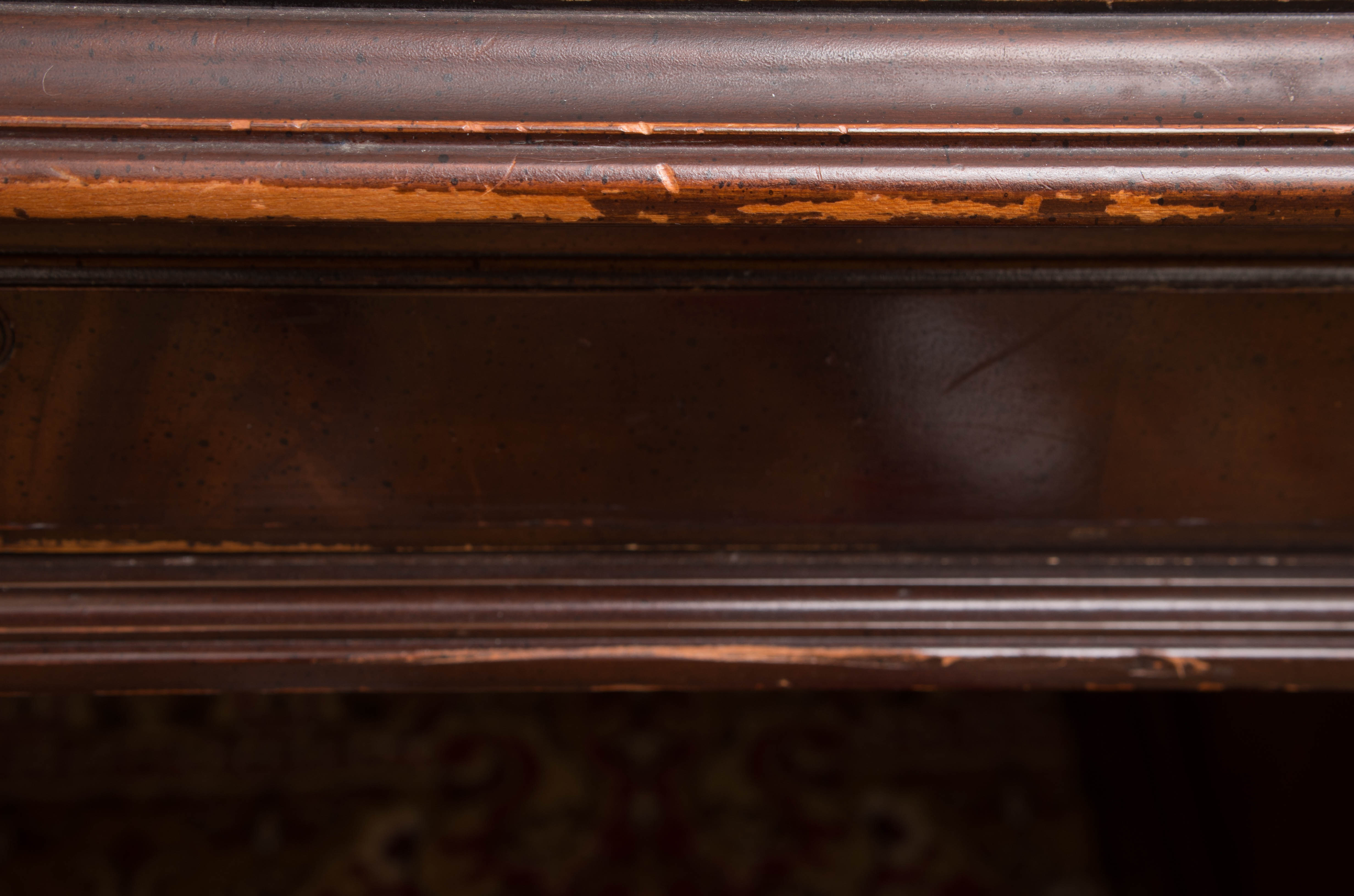 Leather-Top Executive Desk by Sligh