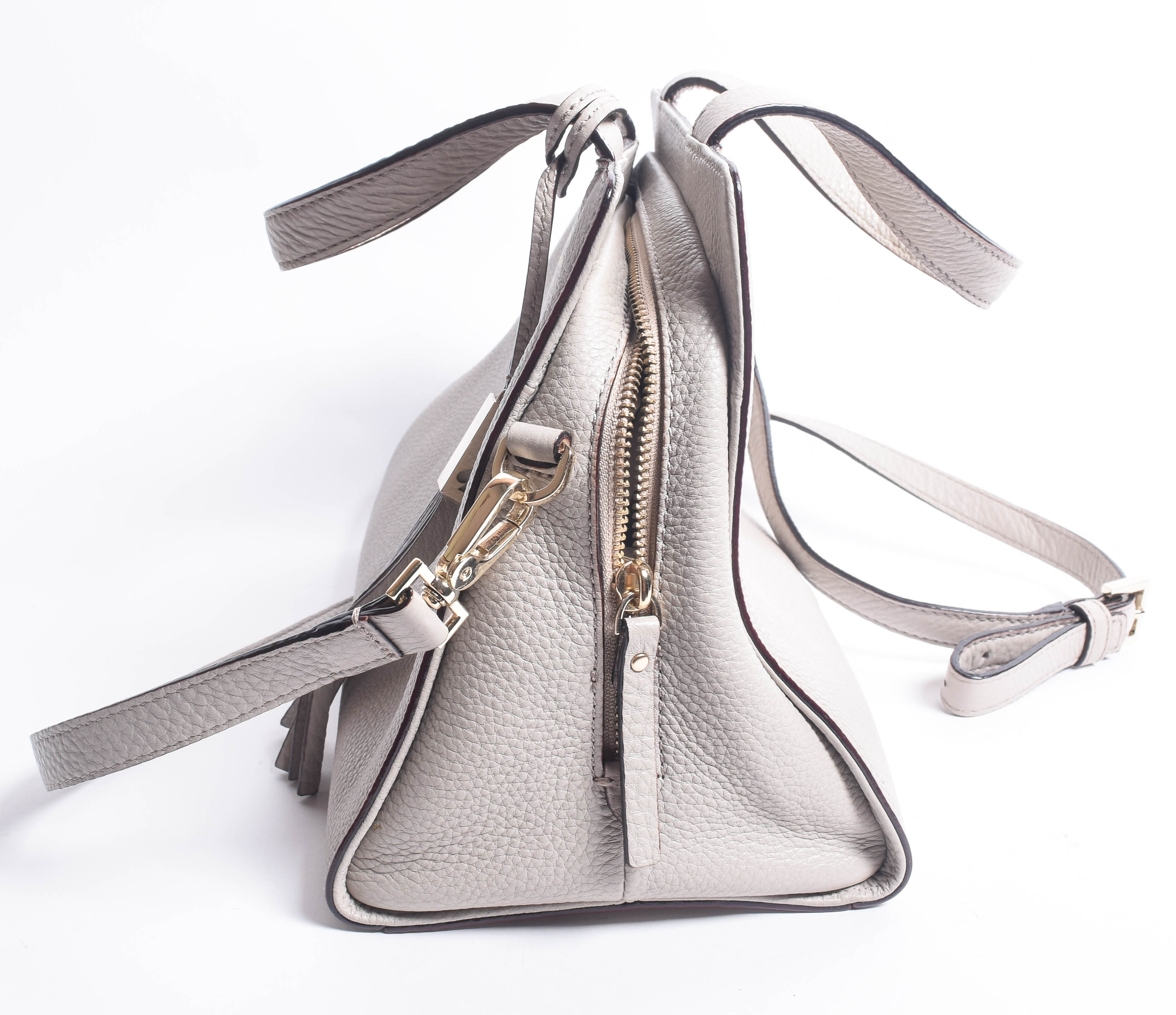 Kate Spade Leather Handbag with Detachable Shoulder Strap