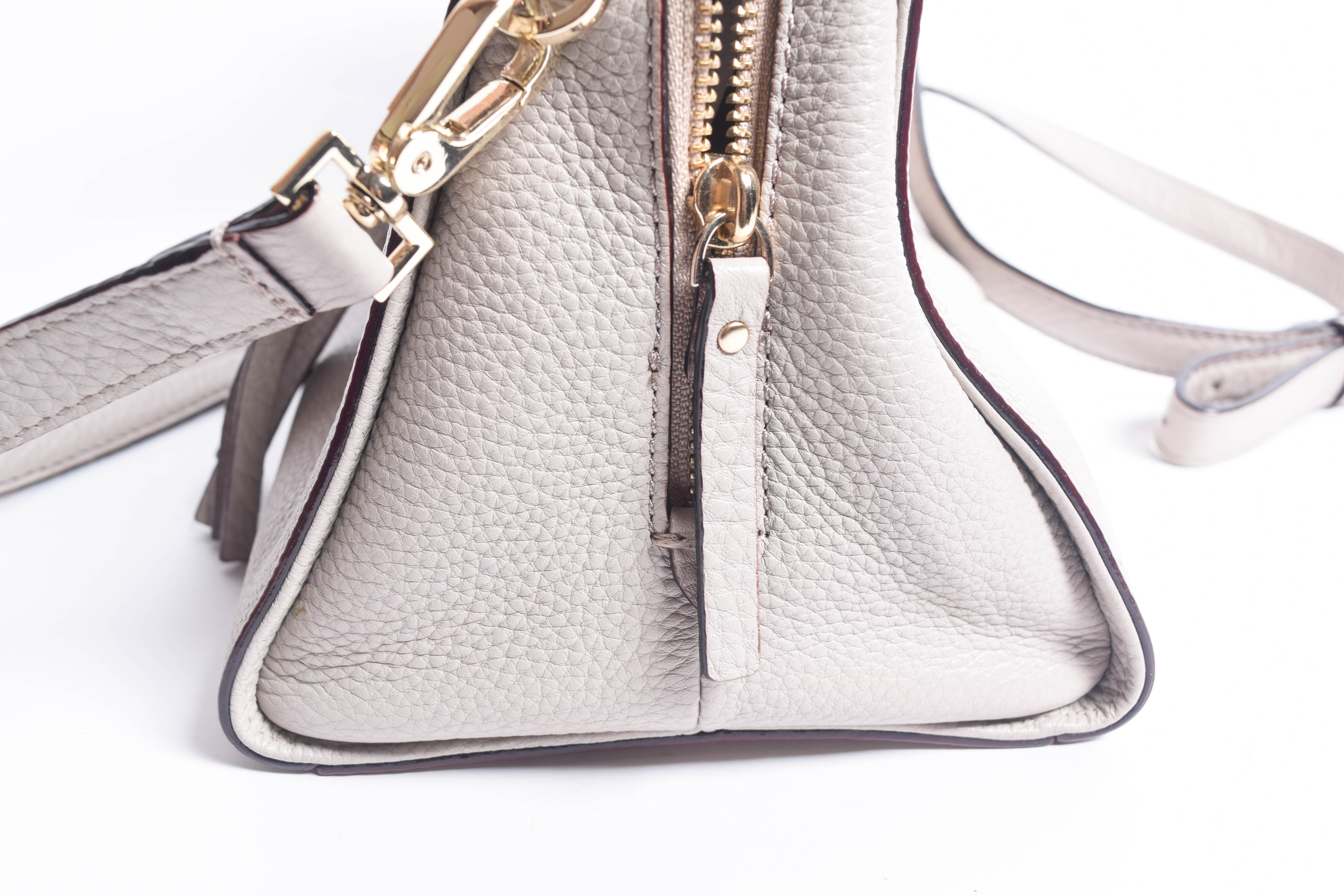 Kate Spade Leather Handbag with Detachable Shoulder Strap