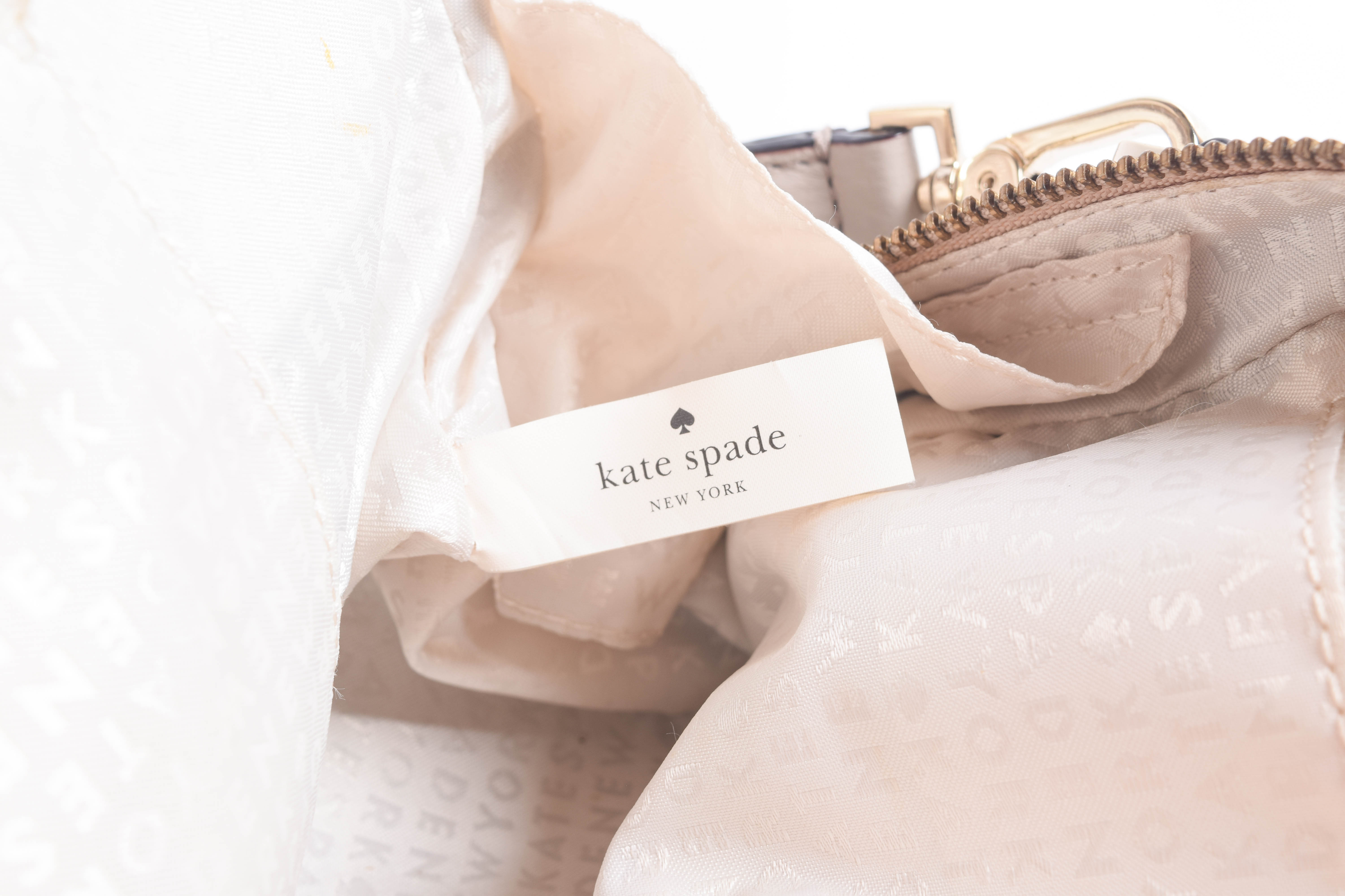 Kate Spade Leather Handbag with Detachable Shoulder Strap