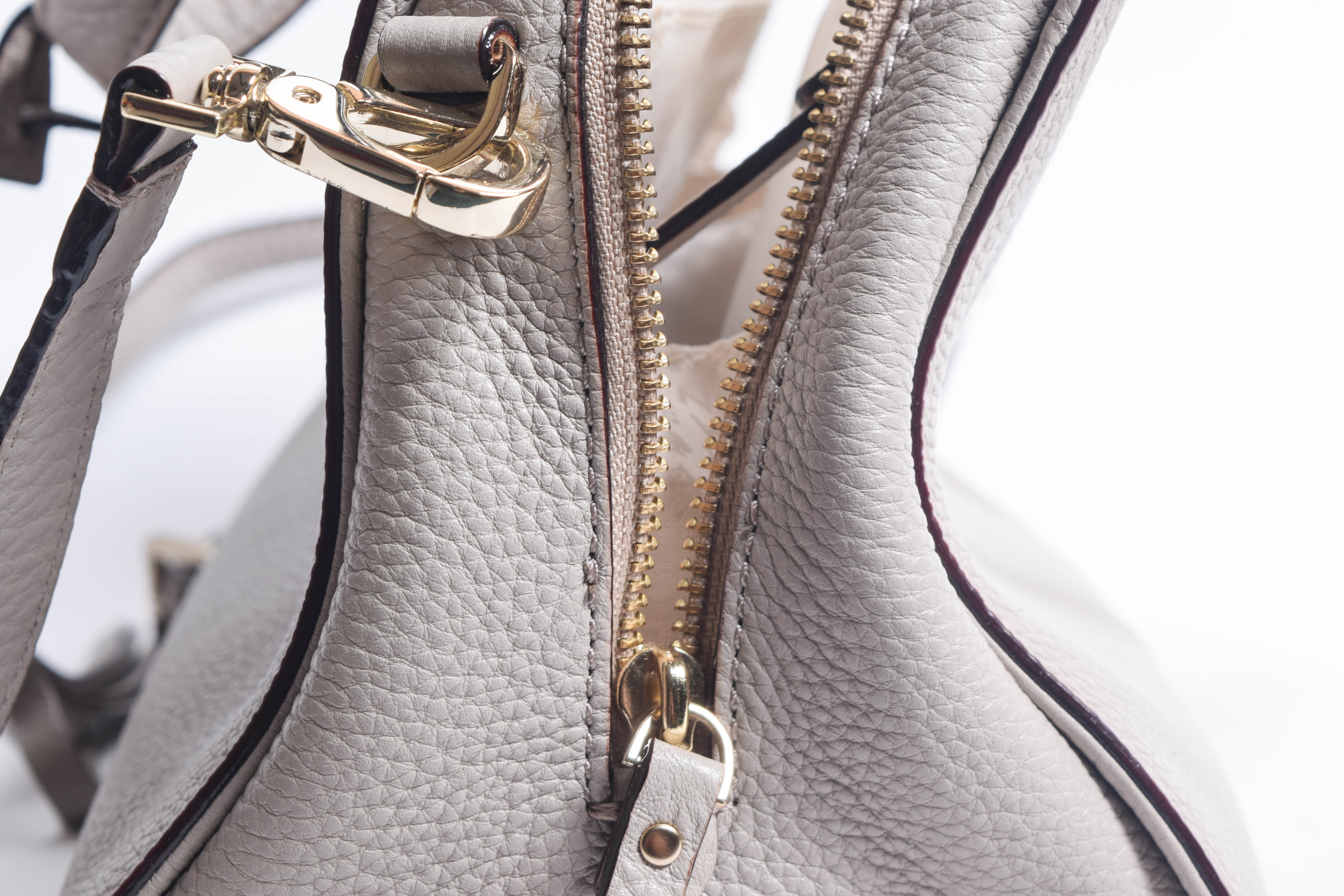 Kate Spade Leather Handbag with Detachable Shoulder Strap